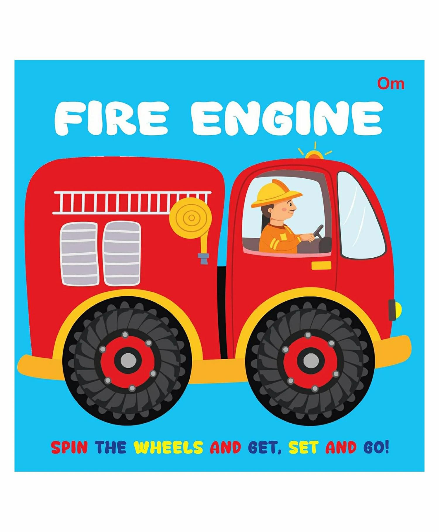 Fire Engine Wheel Book – Wheel Books For Kids – Board Book For Children English  |   Rhymes & Poetry Books Rhymes & Poetry Books Rhymes & Poetry Books