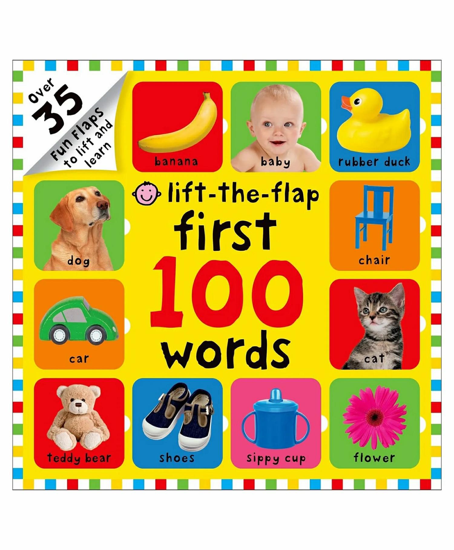 First 1 Words Lift The Flap Board Book By Roger Priddy – English  |   Board Books Board Books Board Books