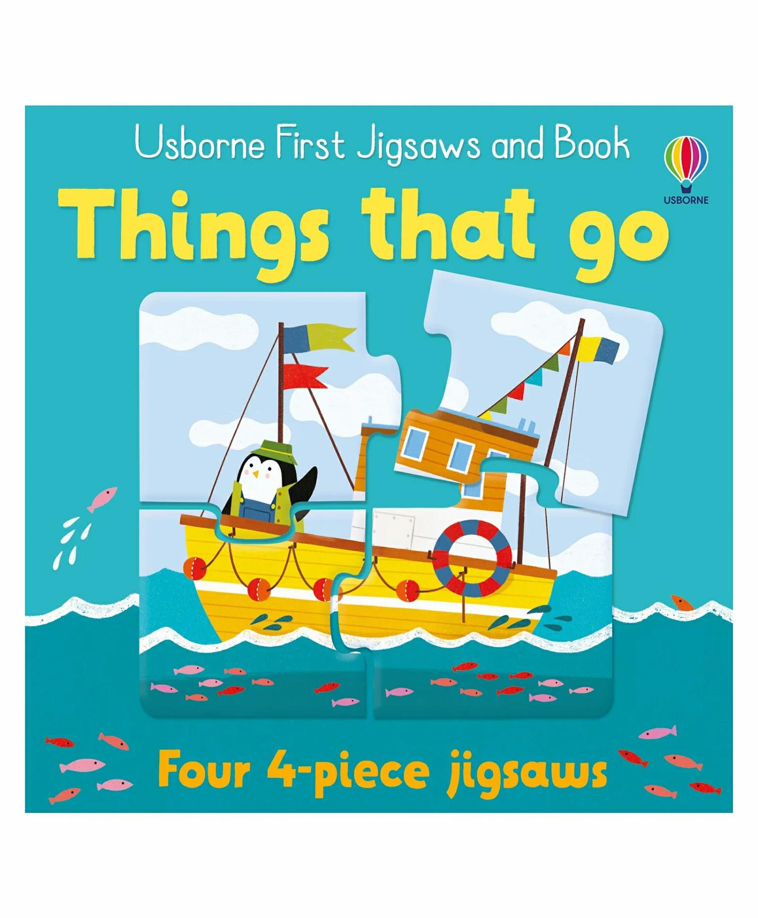 First Jigsaws Things That Go – English  |   Crafts, Hobbies & Activity Books Crafts, Hobbies & Activity Books Crafts