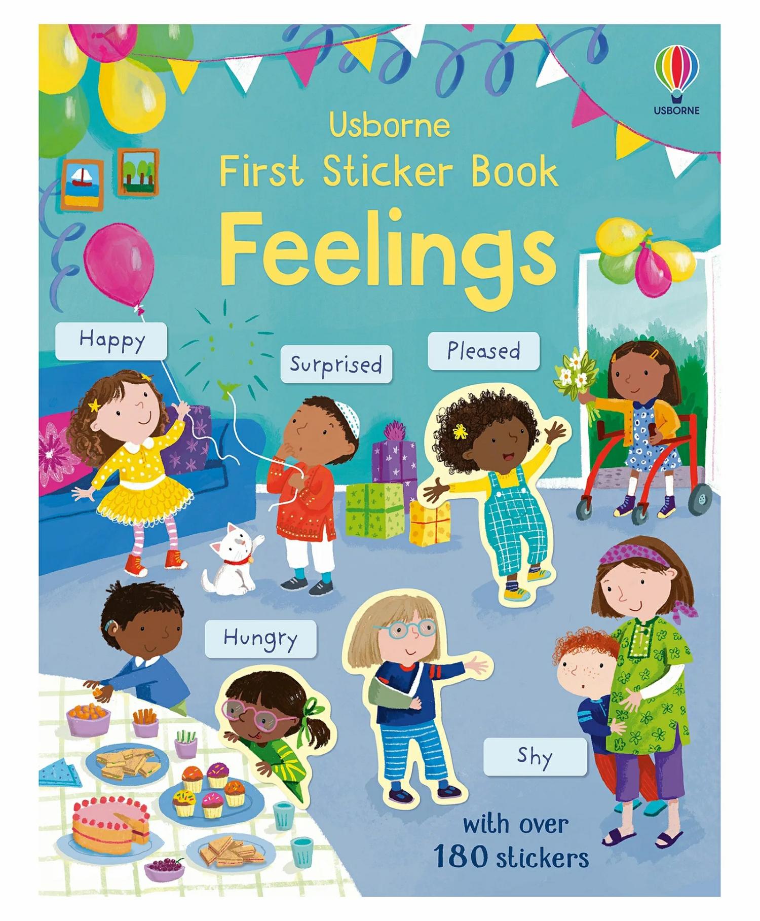 First Sticker Book Feelings- English  |   Sticker Books Sticker Books Sticker Books