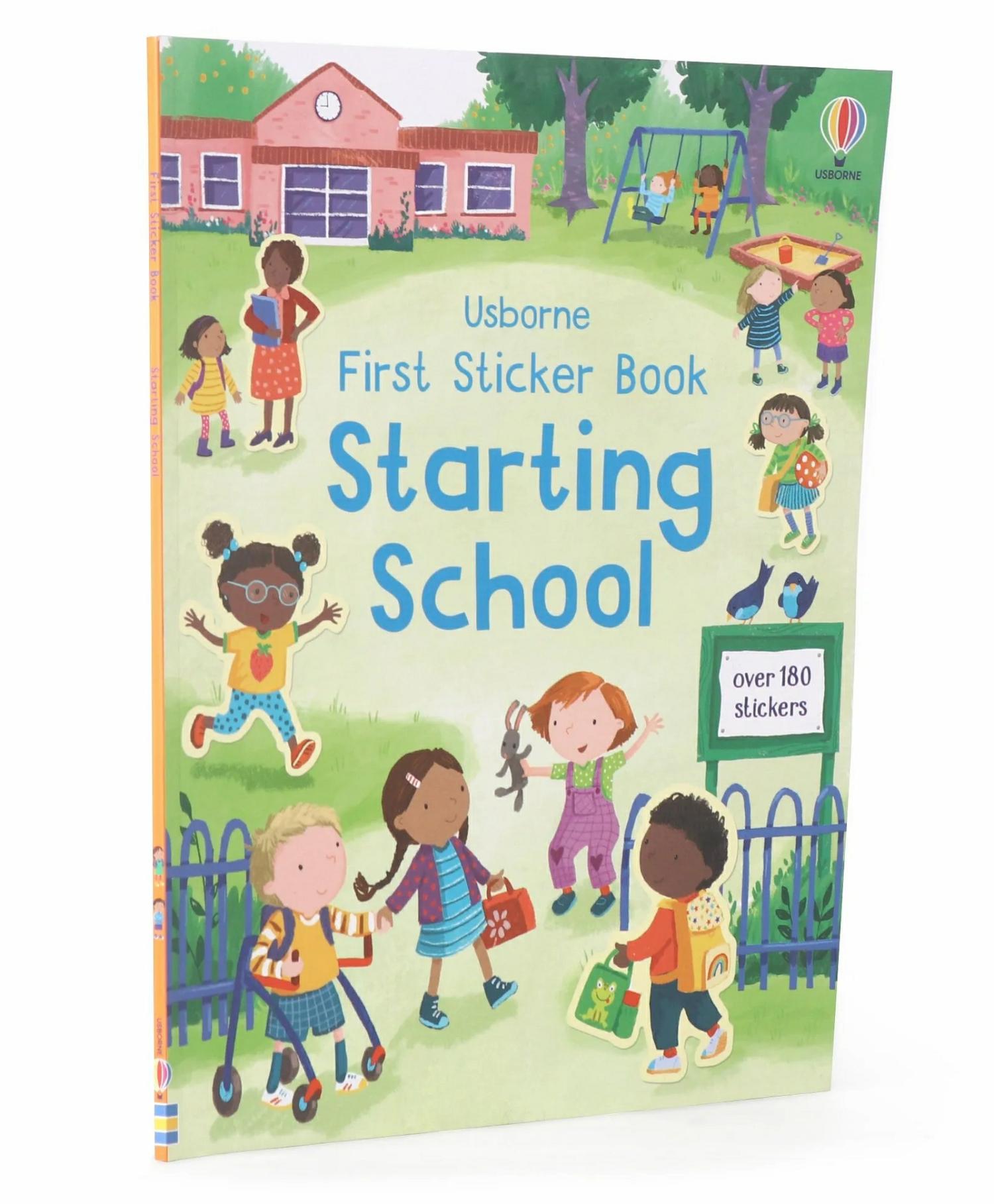 First Sticker Book Starting School – English  |   Crafts, Hobbies & Activity Books Crafts, Hobbies & Activity Books Crafts