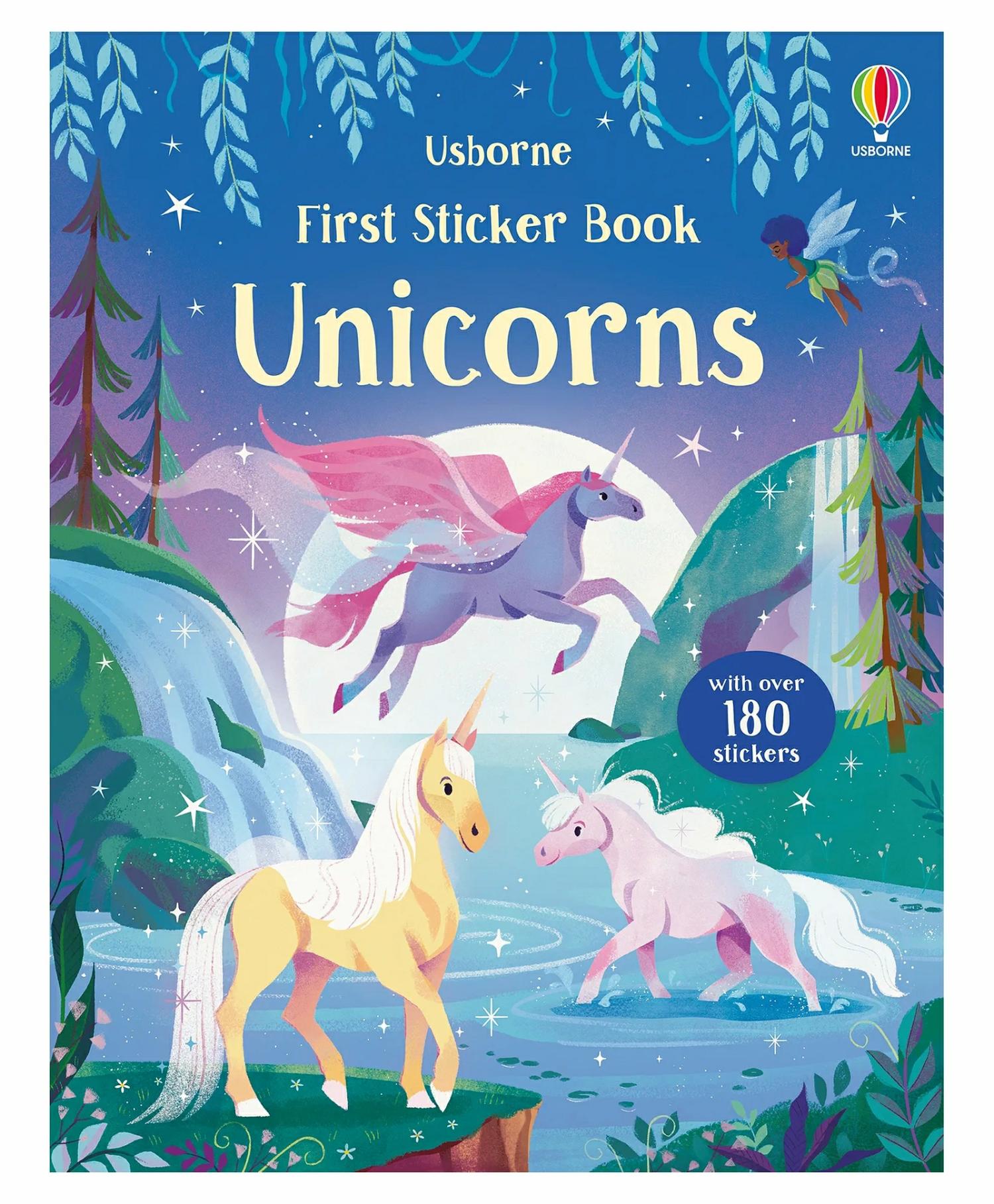 First Sticker Book Unicorns – English  |   Story Books Sticker Books Sticker Books