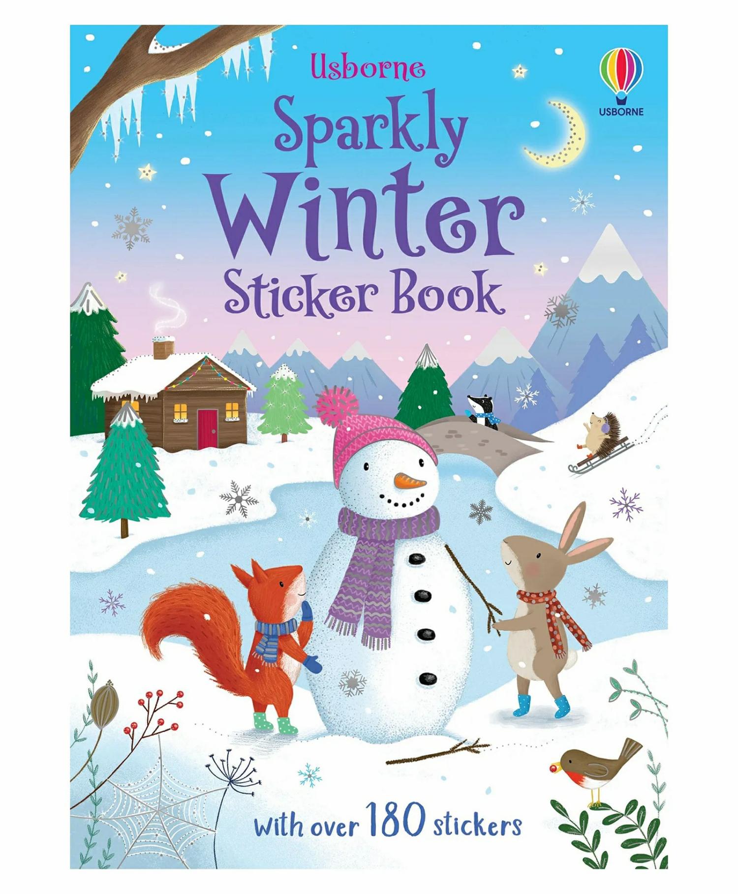 First Sticker Books Sparkly Winter – English  |   Sticker Books Sticker Books Sticker Books