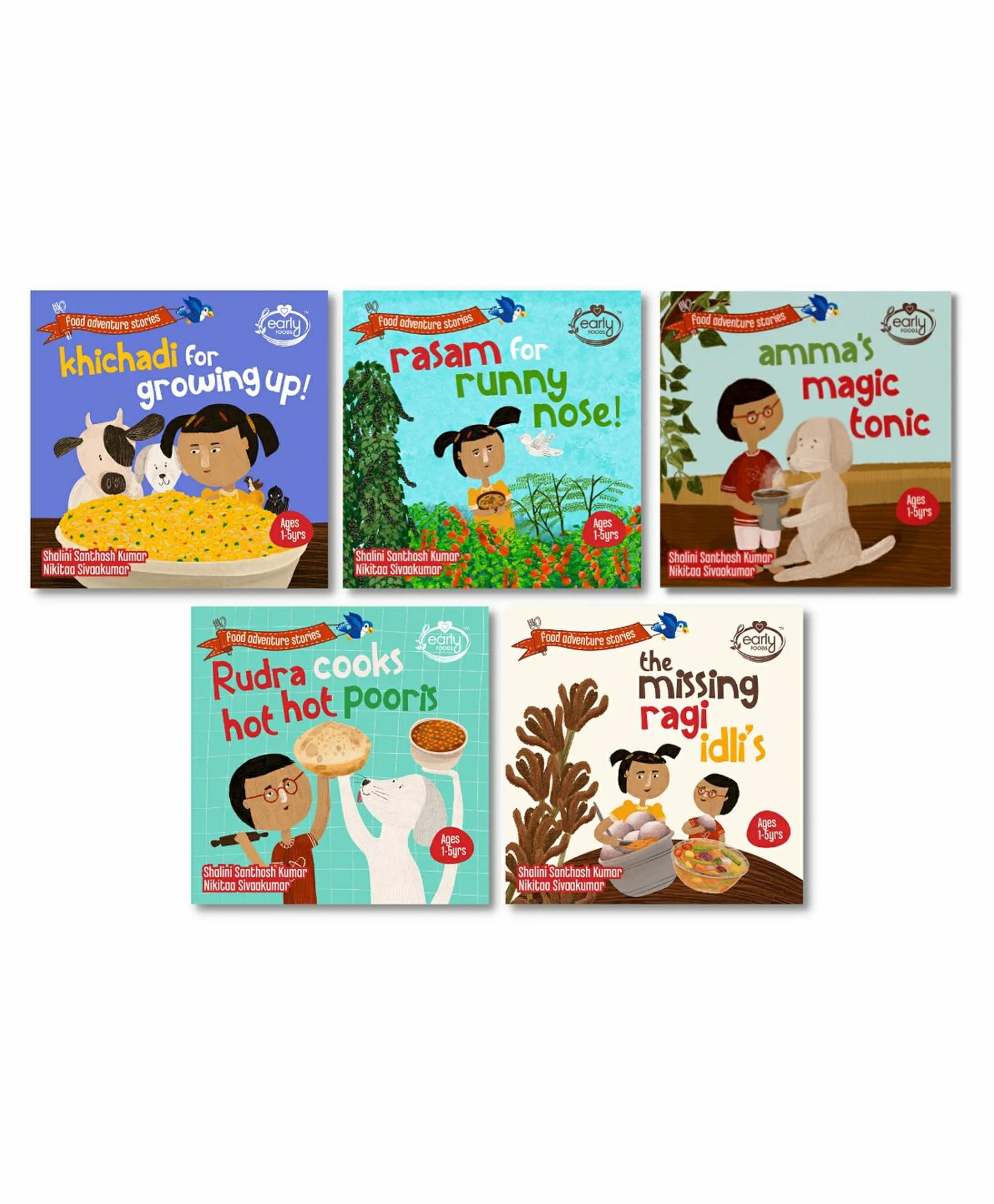 Food Adventures Book Combo 2 Pack Of 5 – English  |   Story Books Story Books