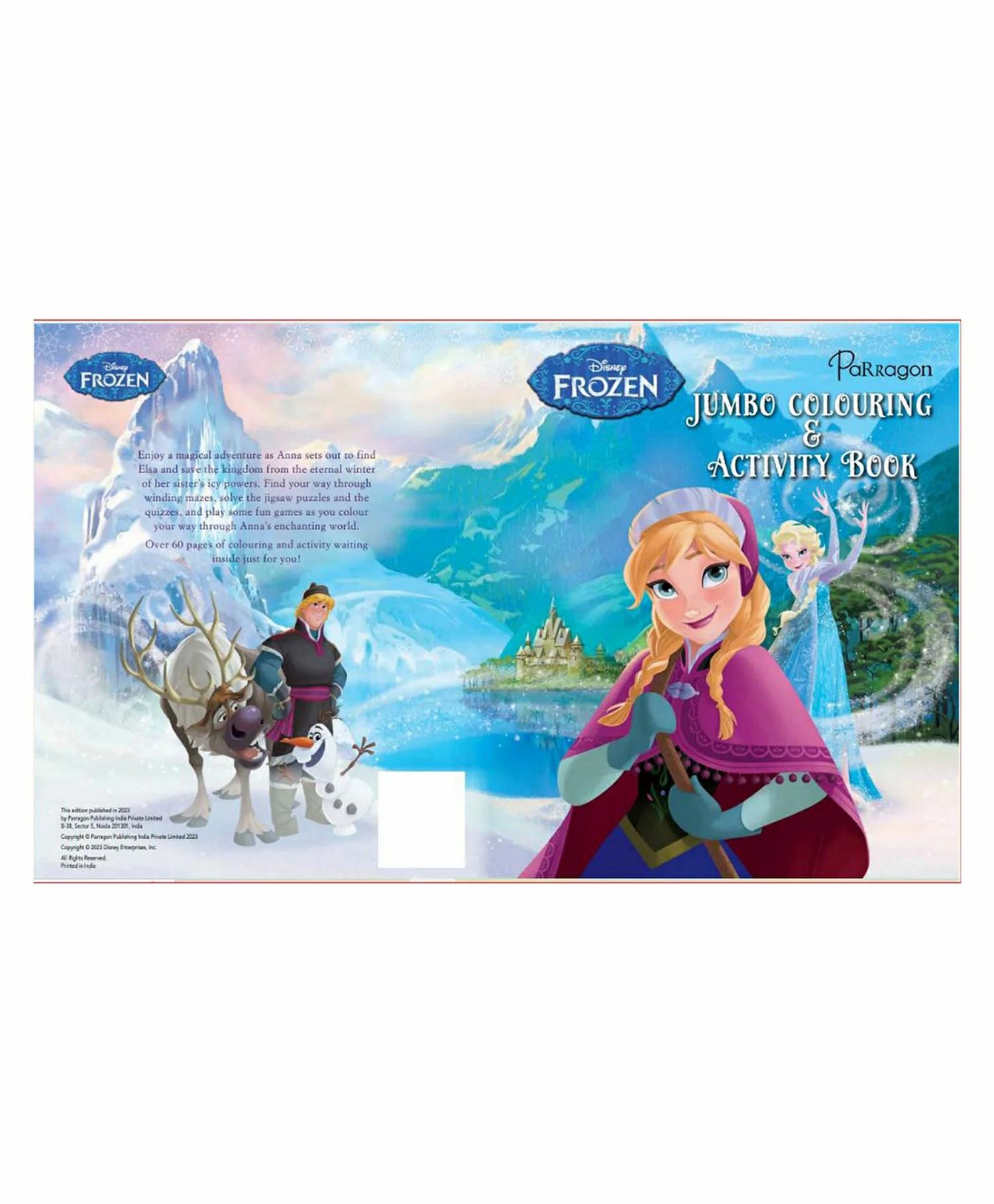 Frozen Jumbo Colouring Book – English  |   Drawing & Coloring Book Drawing & Coloring Book Drawing & Coloring Book