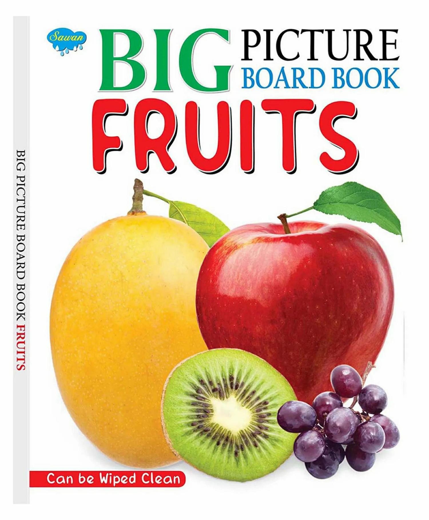 Fruits Wipe And Clean Picture Board Book – English  |   Board Books Board Books Board Books