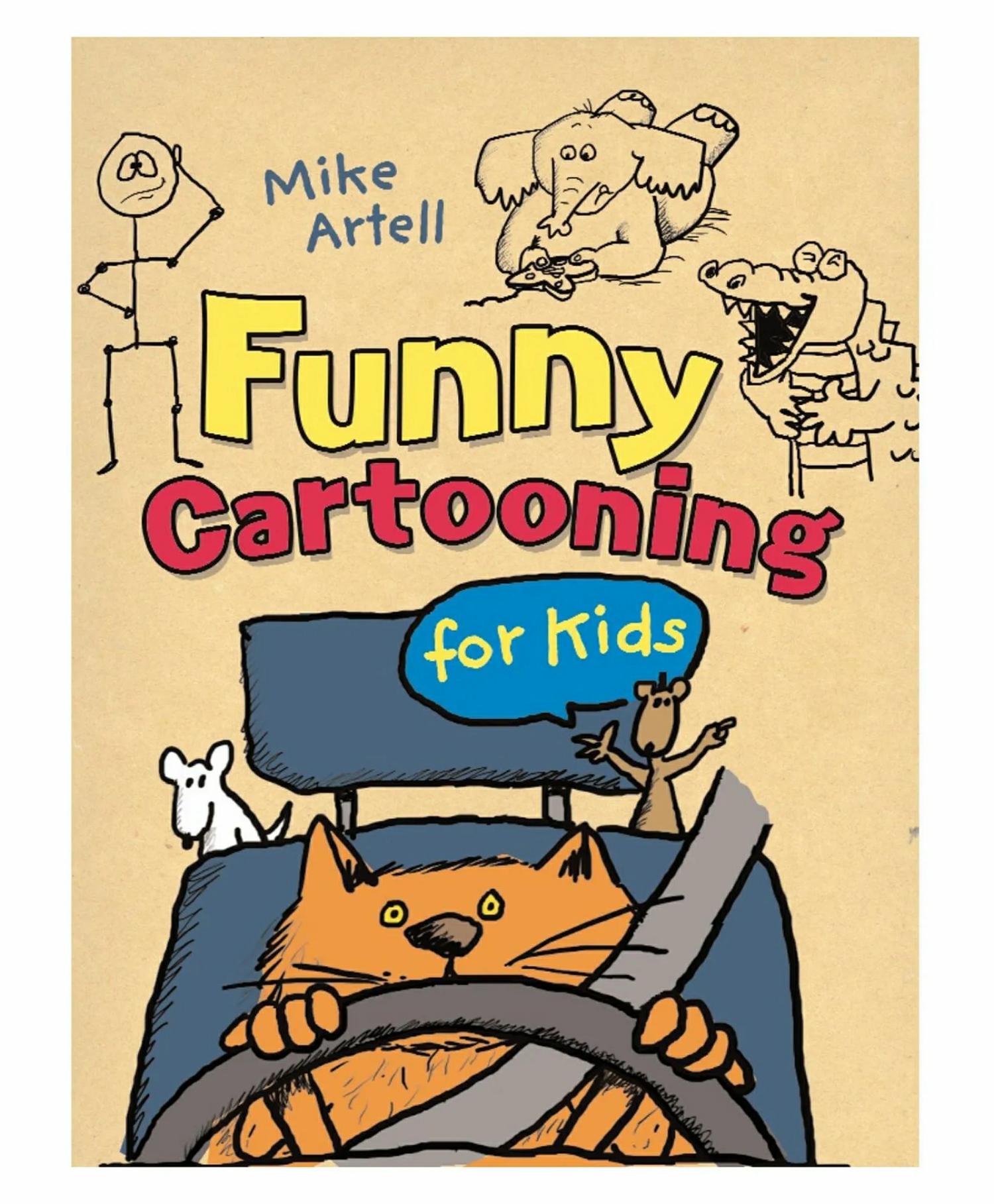 Funny Cartooning Book For Kids – English  |   Comics & Graphic Books Comics & Graphic Books Comics & Graphic Books