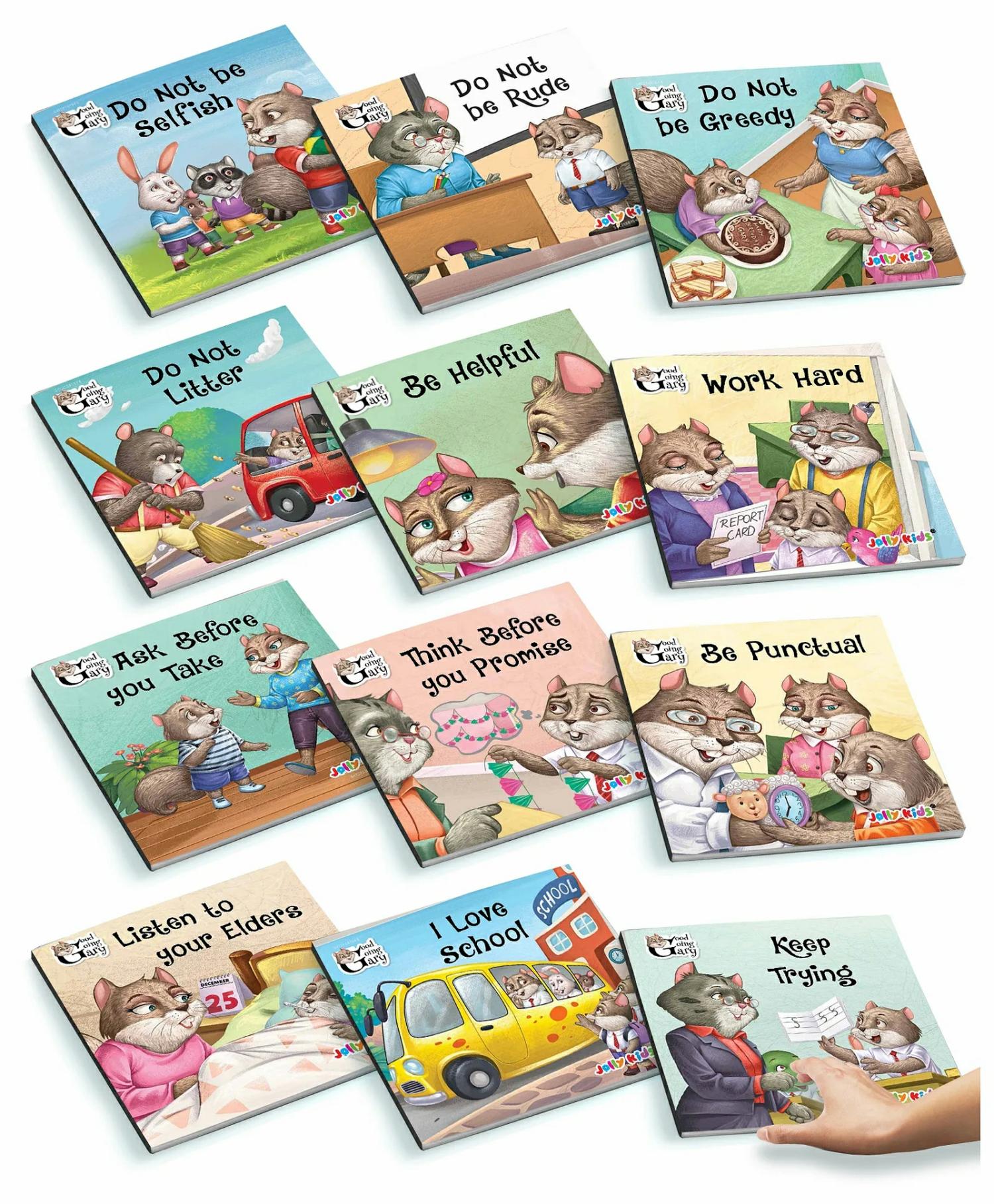 Good Going Gary Character Building Story Books Pack Of 12 – English  |   Story Books Story Books