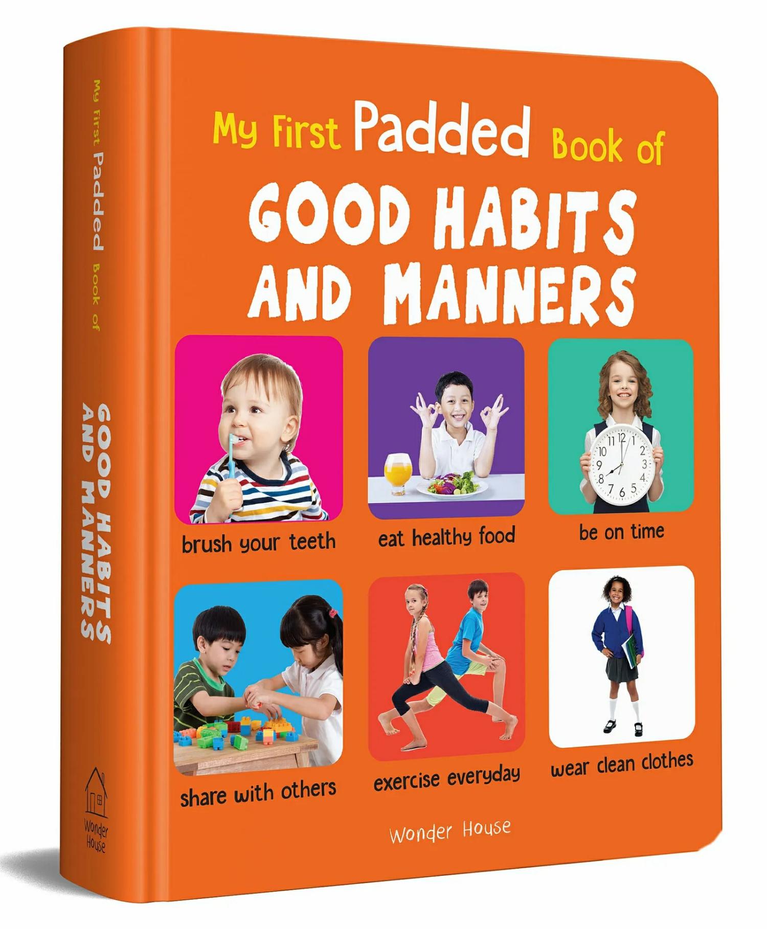 Good Habits And Manners Board Book – English  |   Board Books Board Books Board Books