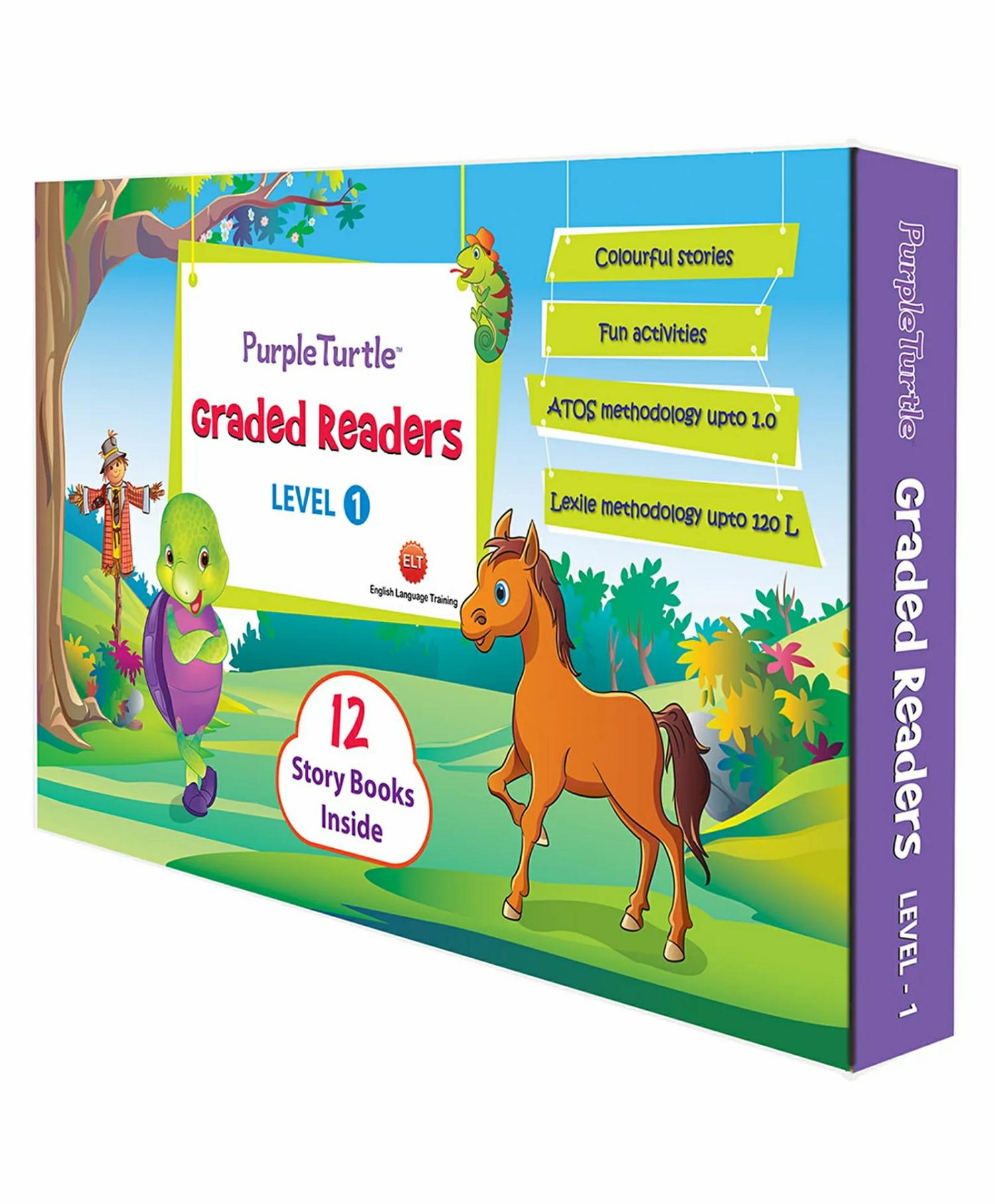 Graded Readers Level 1 Story Books Pack Of 12 Books – English  |   Story Books Picture Books Picture Books