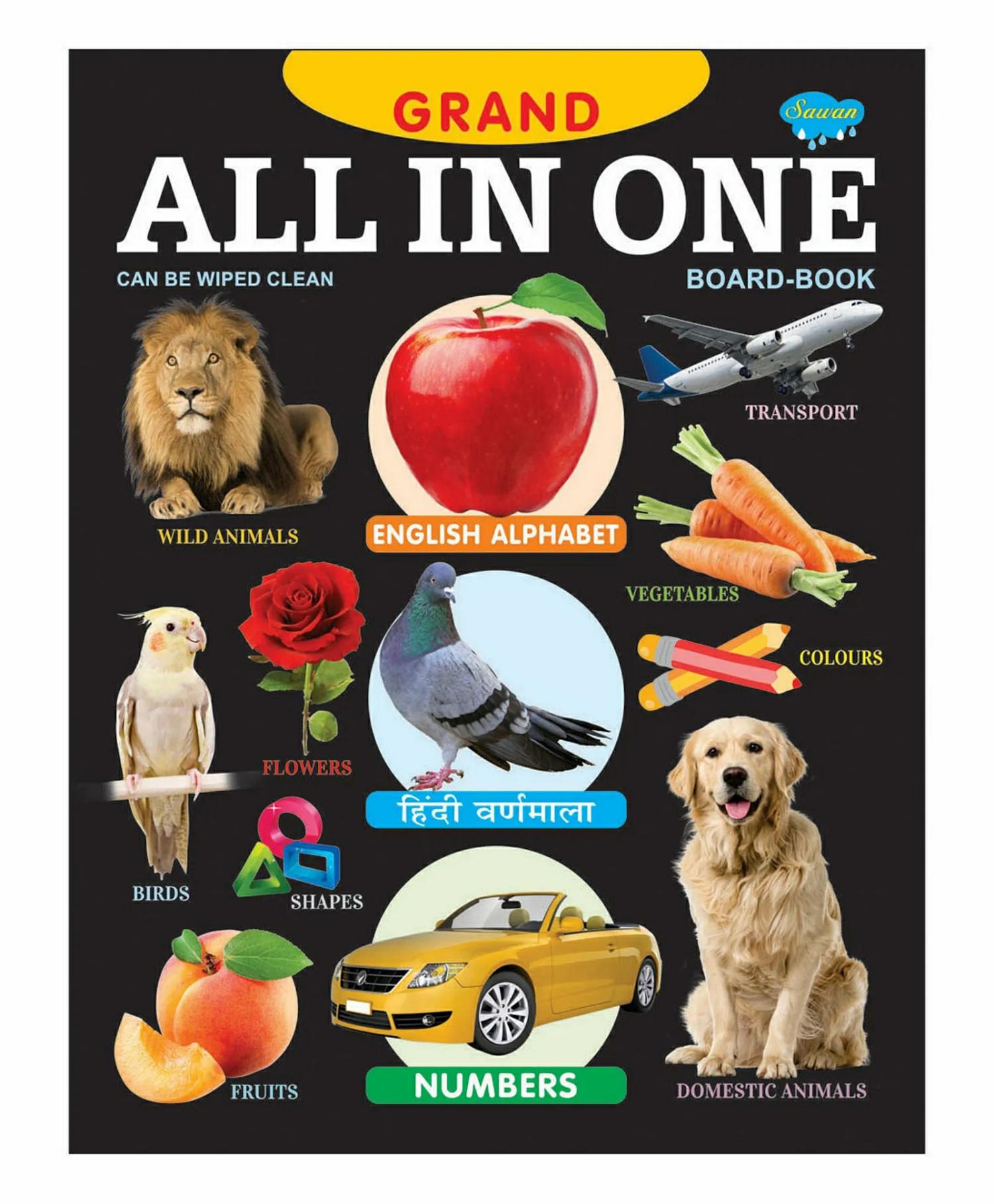 Grand All In One Picture Book – English  |   Board Books Board Books Board Books