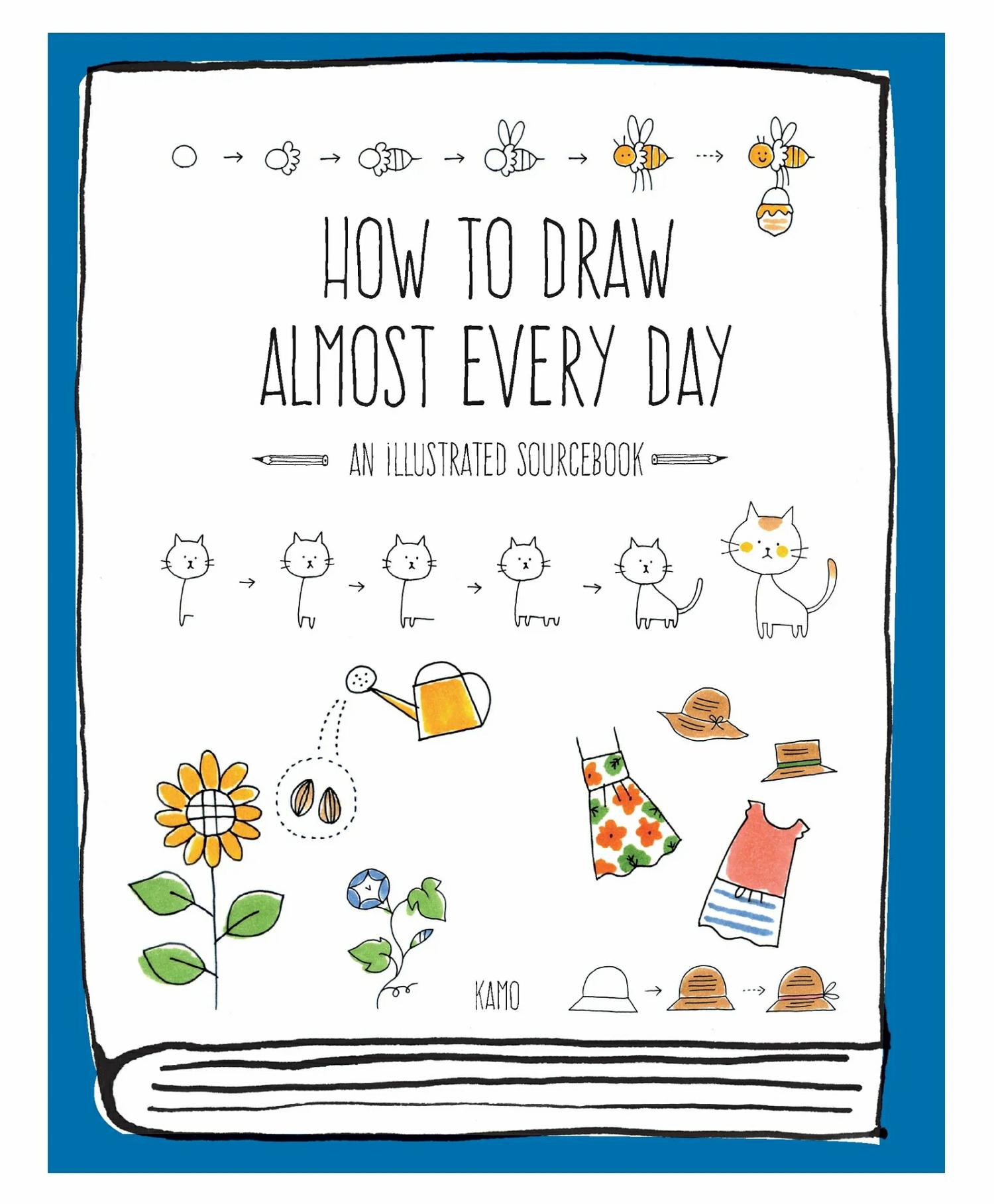 How To Draw Almost Every Day Activity Book By Kamo – English  |   Crafts, Hobbies & Activity Books Crafts, Hobbies & Activity Books Crafts