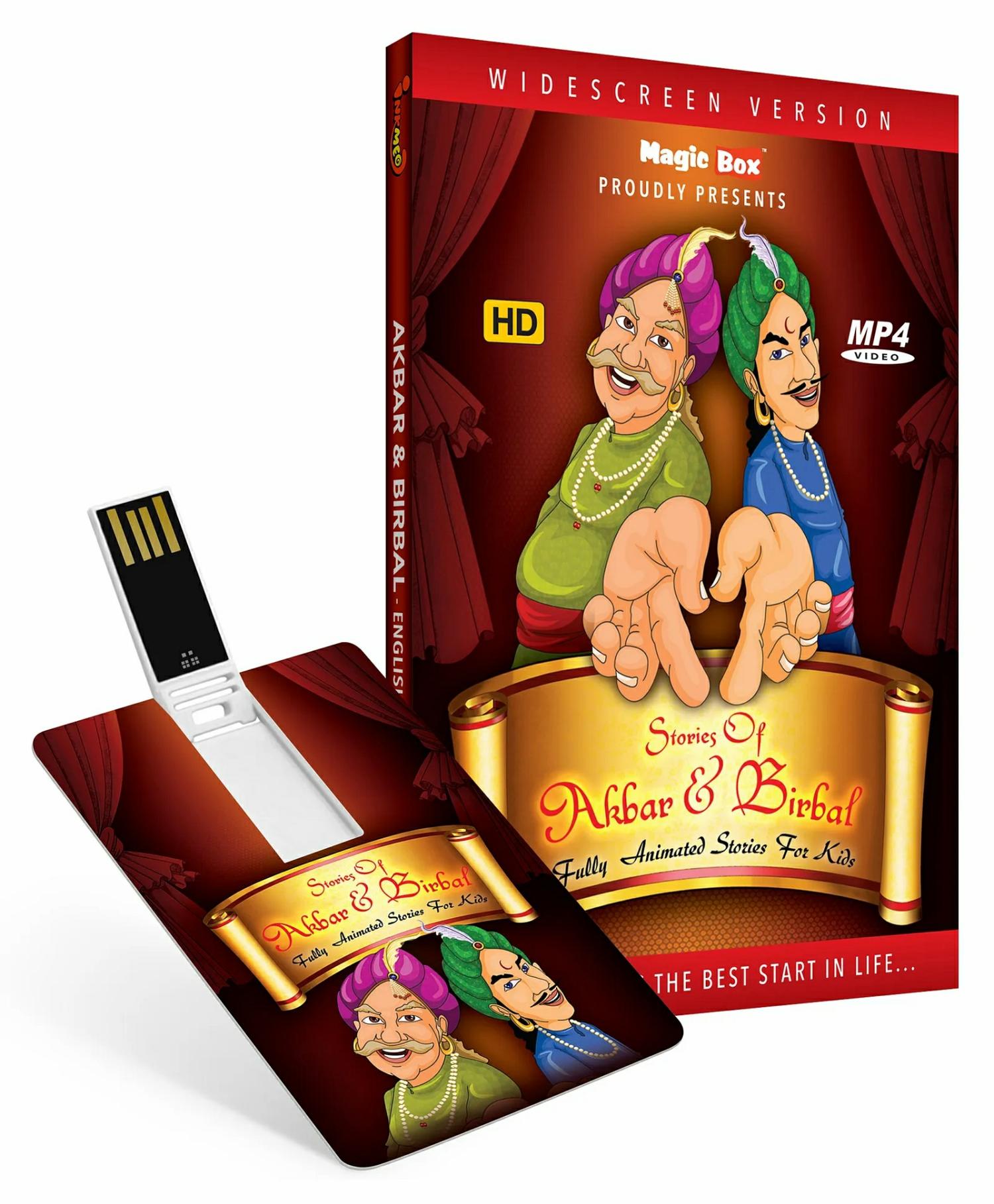 Inkmeo Akbar And Birbal Animated Stories  – English  |   Cd’s & Movies Cd's & Movies Cd's & Movies