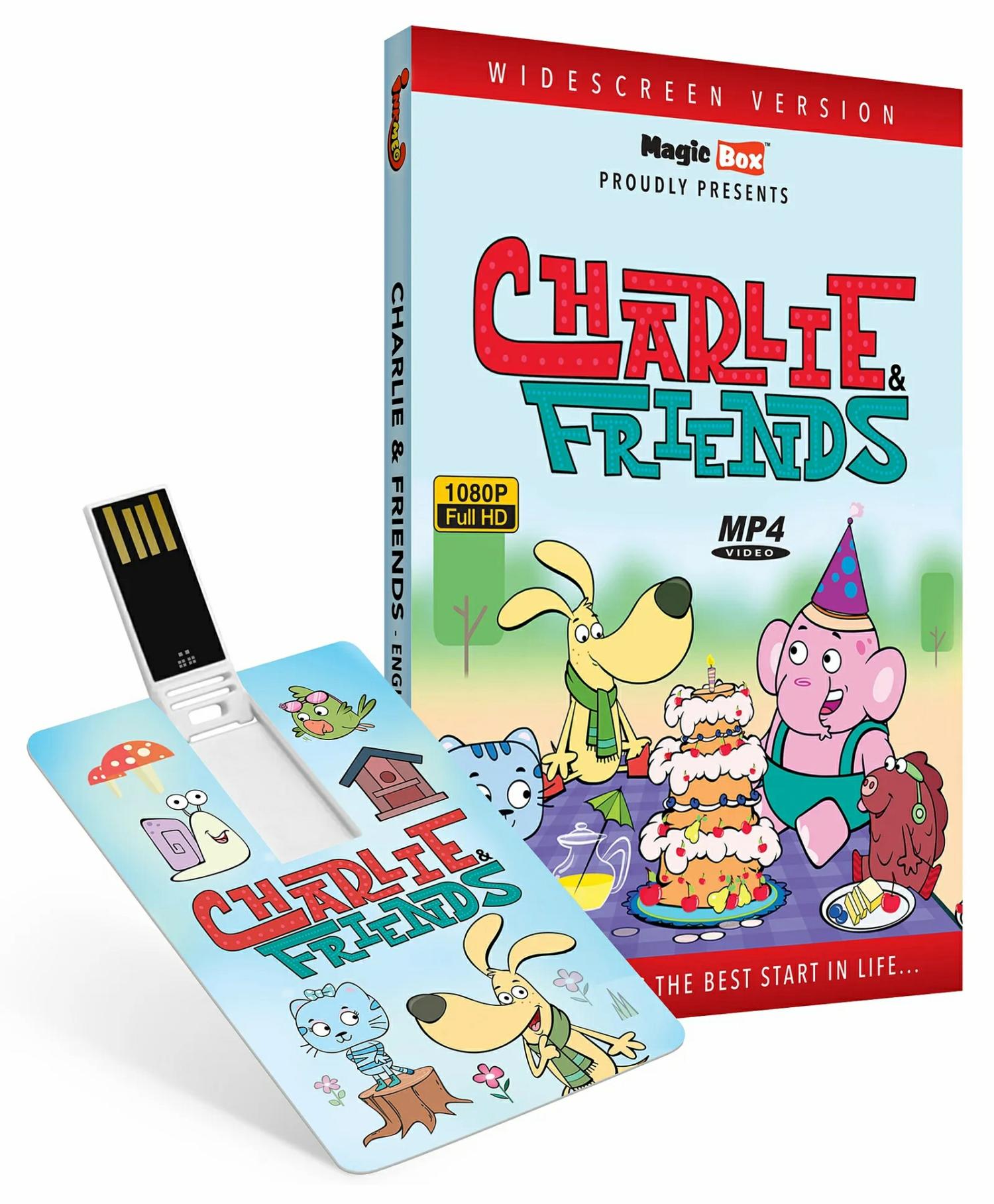 Inkmeo Charlie And Friends Animated Stories 8Gb Pendrive – English  |   Cd’s & Movies Cd's & Movies Cd's & Movies