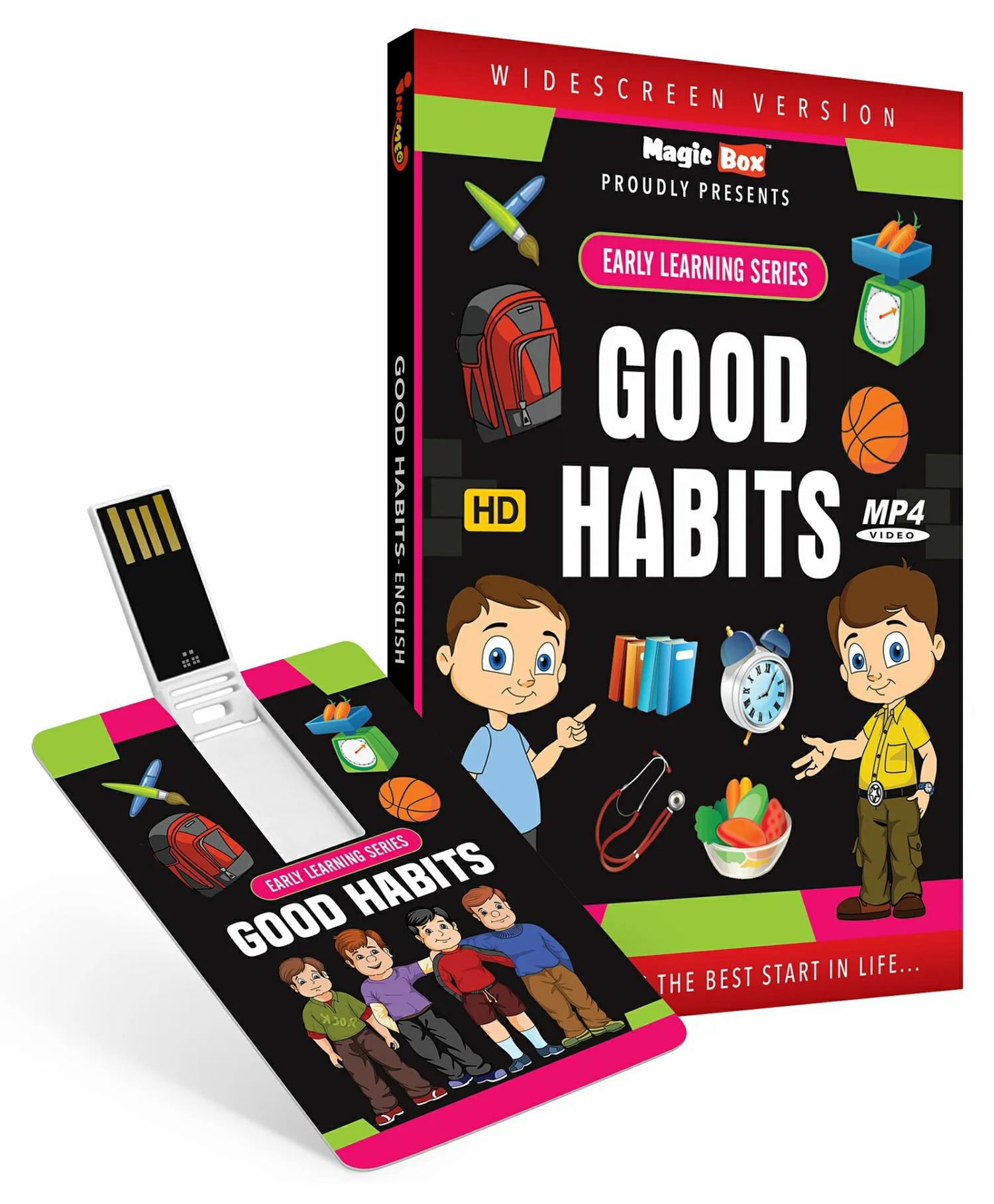 Inkmeo Good Habits Usb Pendrive Video – English  |   Cd’s & Movies Cd's & Movies Cd's & Movies