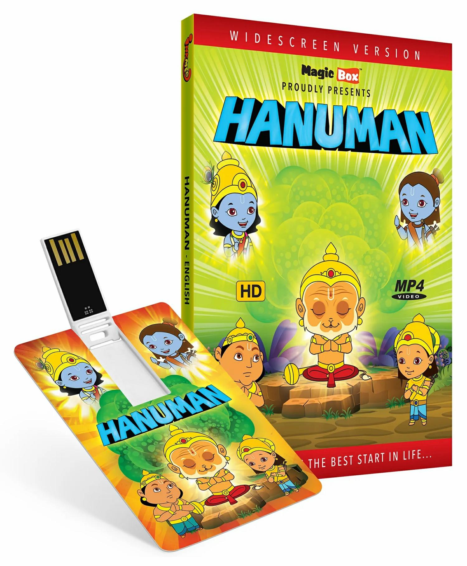 Inkmeo Hanuman Usb Pendrive Animated Movie – English  |   Cd’s & Movies Cd's & Movies Cd's & Movies