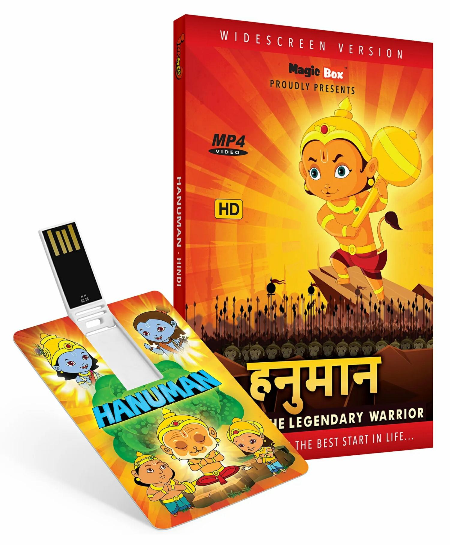 Inkmeo Hanuman Usb Pendrive Animated Movie – Hindi  |   Cd’s & Movies Cd's & Movies Cd's & Movies