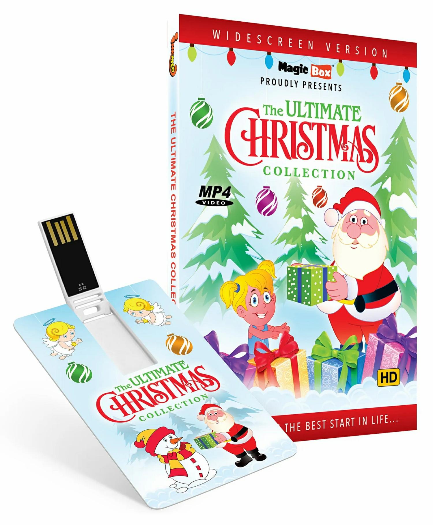 Inkmeo Movie Card Christmas Songs And Carols 8Gb High Definition Mp4 Video Usb Memory Stick – English  |   Cd’s & Movies Cd's & Movies Cd's & Movies