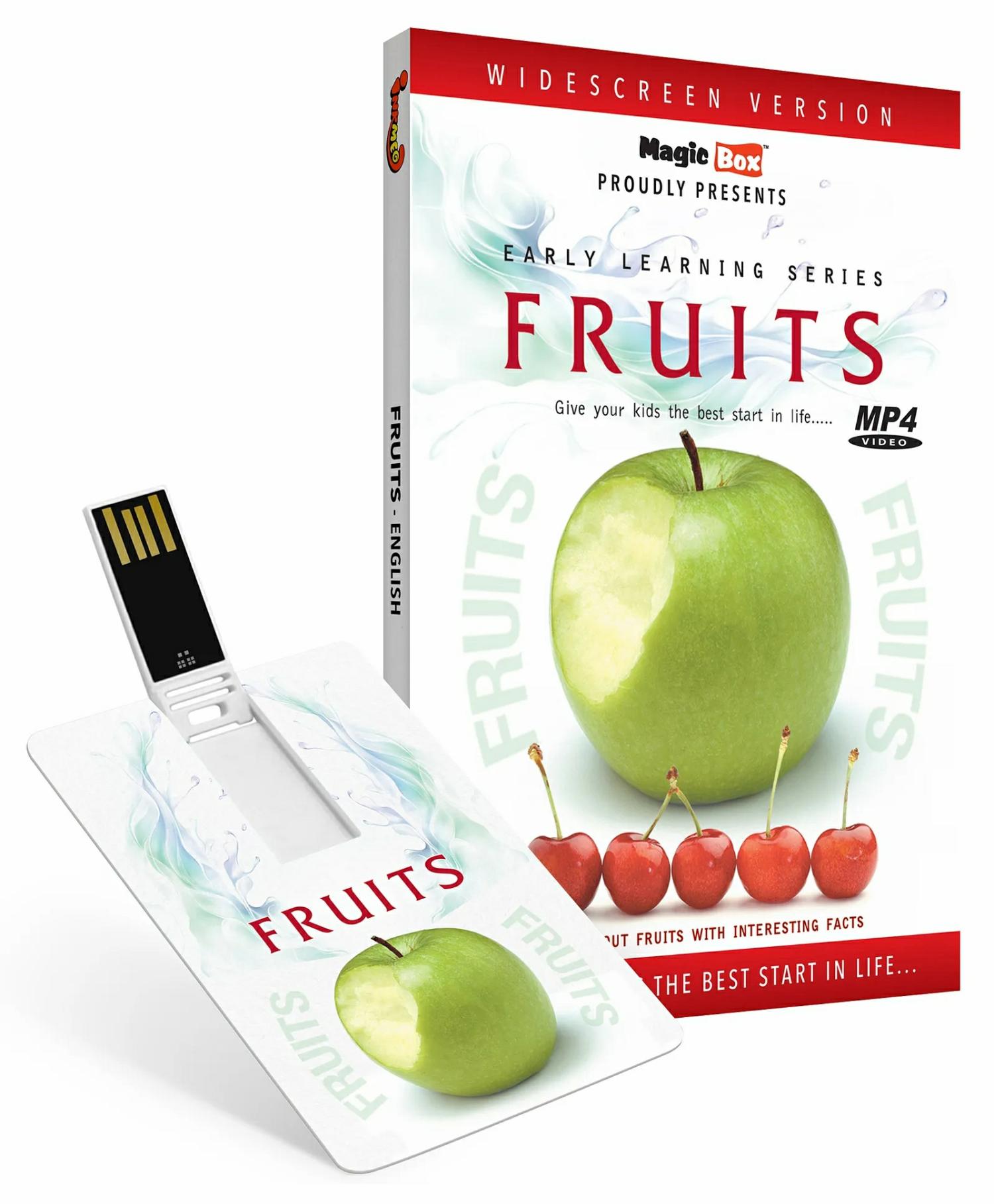 Inkmeo Movie Card Fruits 8Gb High Definition Mp4 Video Usb Memory Stick – English  |   Cd’s & Movies Cd's & Movies Cd's & Movies