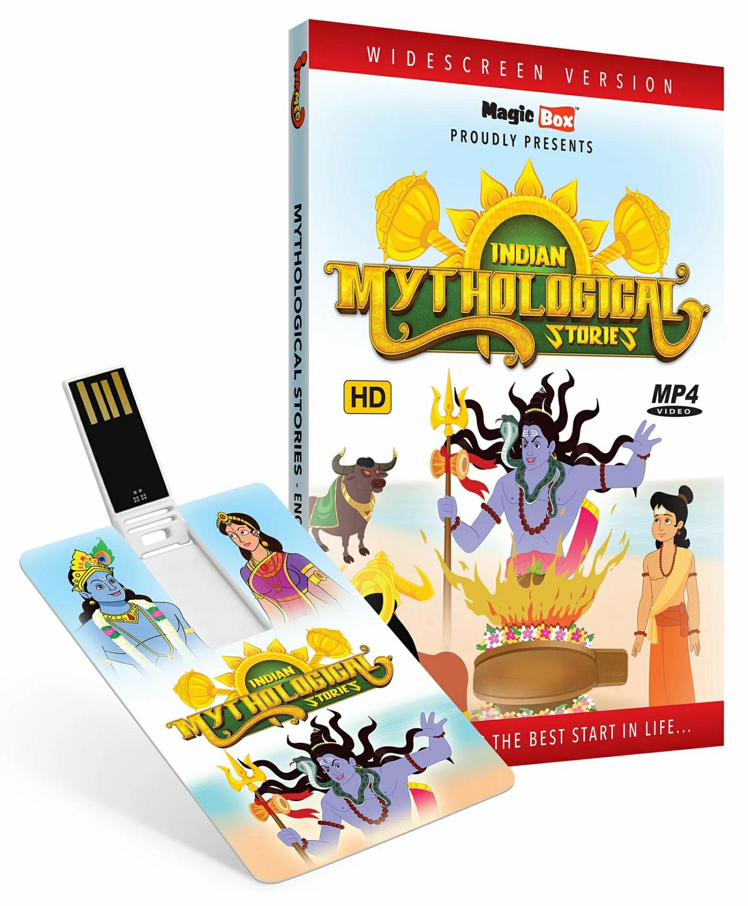 Inkmeo Movie Card Mythological Stories 8Gb High Definition Mp4 Video Usb Memory Stick – English  |   Cd’s & Movies Cd's & Movies Cd's & Movies