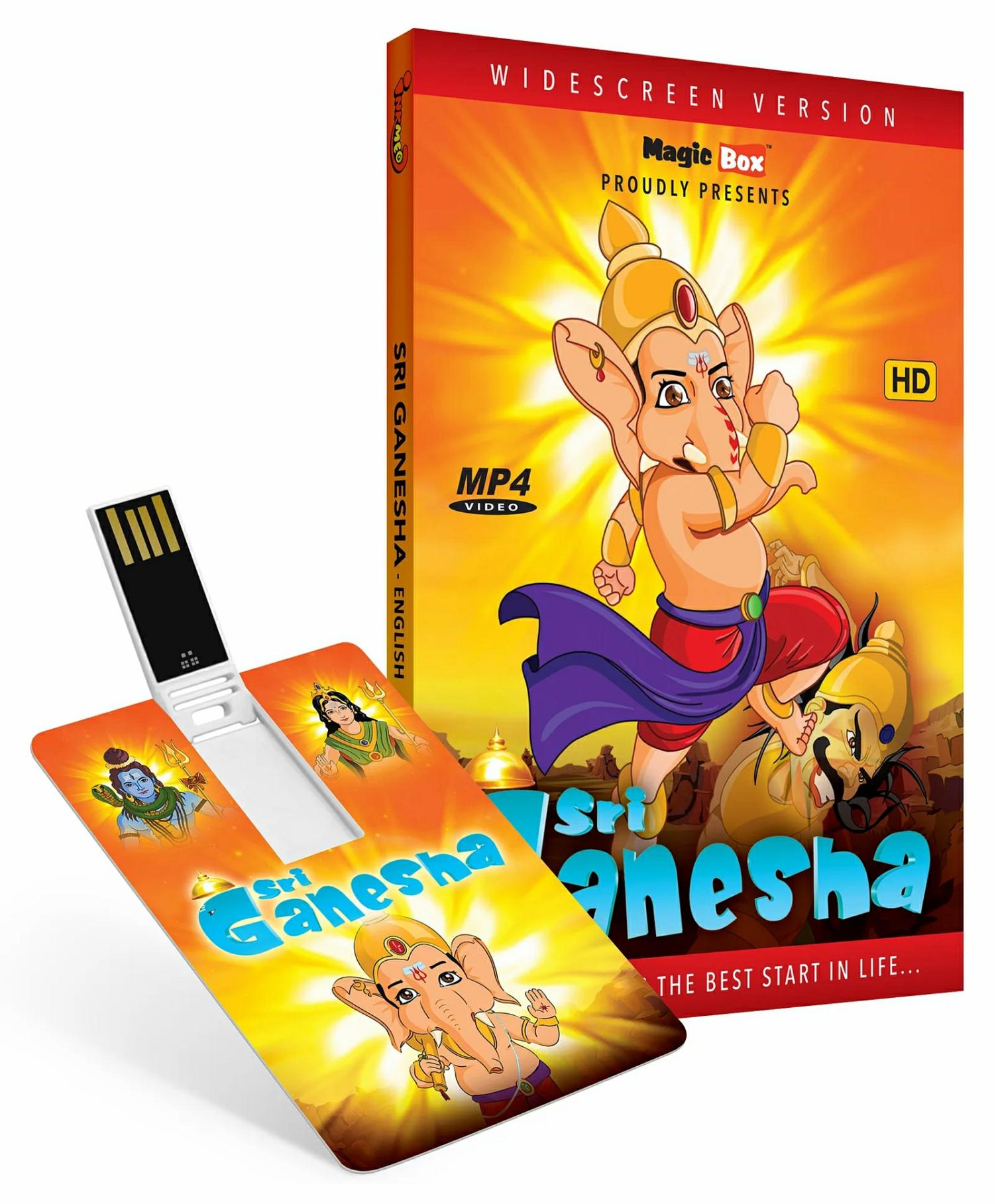 Inkmeo Sri Ganesha Animated Stories  – English  |   Cd’s & Movies Cd's & Movies Cd's & Movies