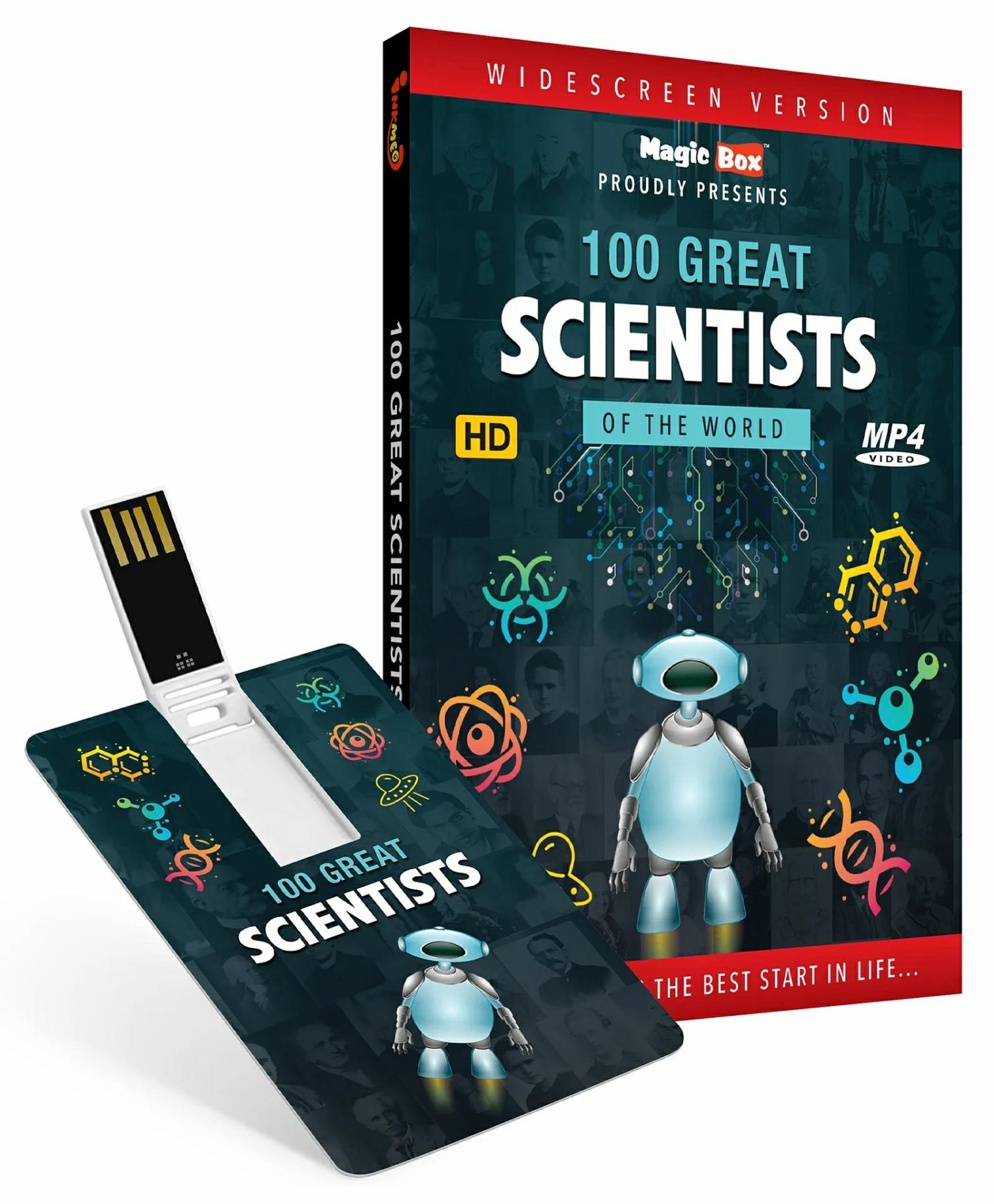 Inkmeo Usb Memory Stick 1 Great Great Scientists – English  |   Cd’s & Movies Cd's & Movies Cd's & Movies