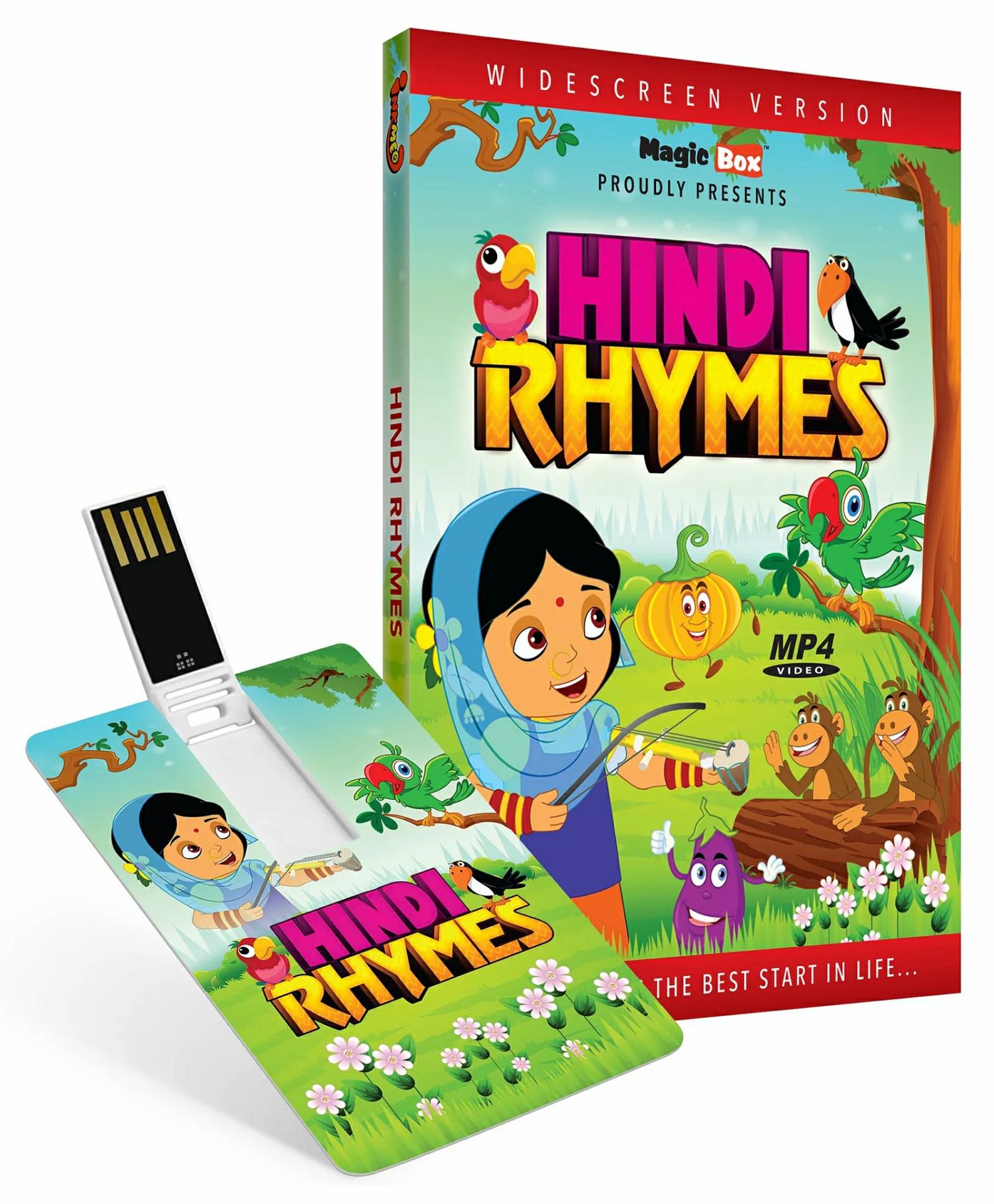 Inkmeo Usb Memory Stick Animated Rhymes – Hindi  |   Cd’s & Movies Cd's & Movies Cd's & Movies