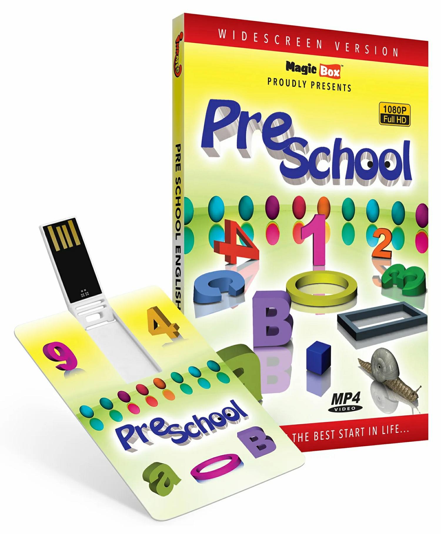 Inkmeo Usb Memory Stick Pre School Learning – English  |   Cd’s & Movies Cd's & Movies Cd's & Movies