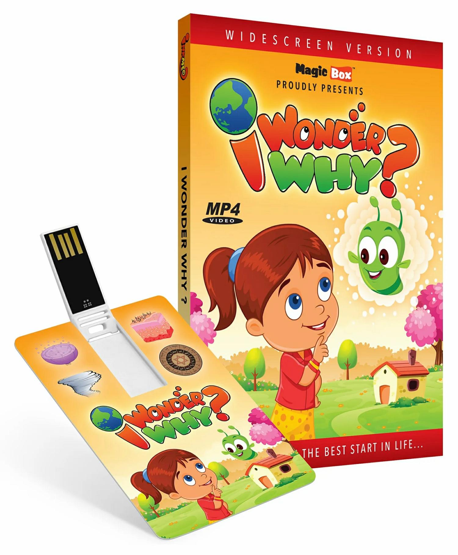 Inkmeo Usb Memory Stick Pre School Learning I Wonder Why – English  |   Cd’s & Movies Cd's & Movies Cd's & Movies