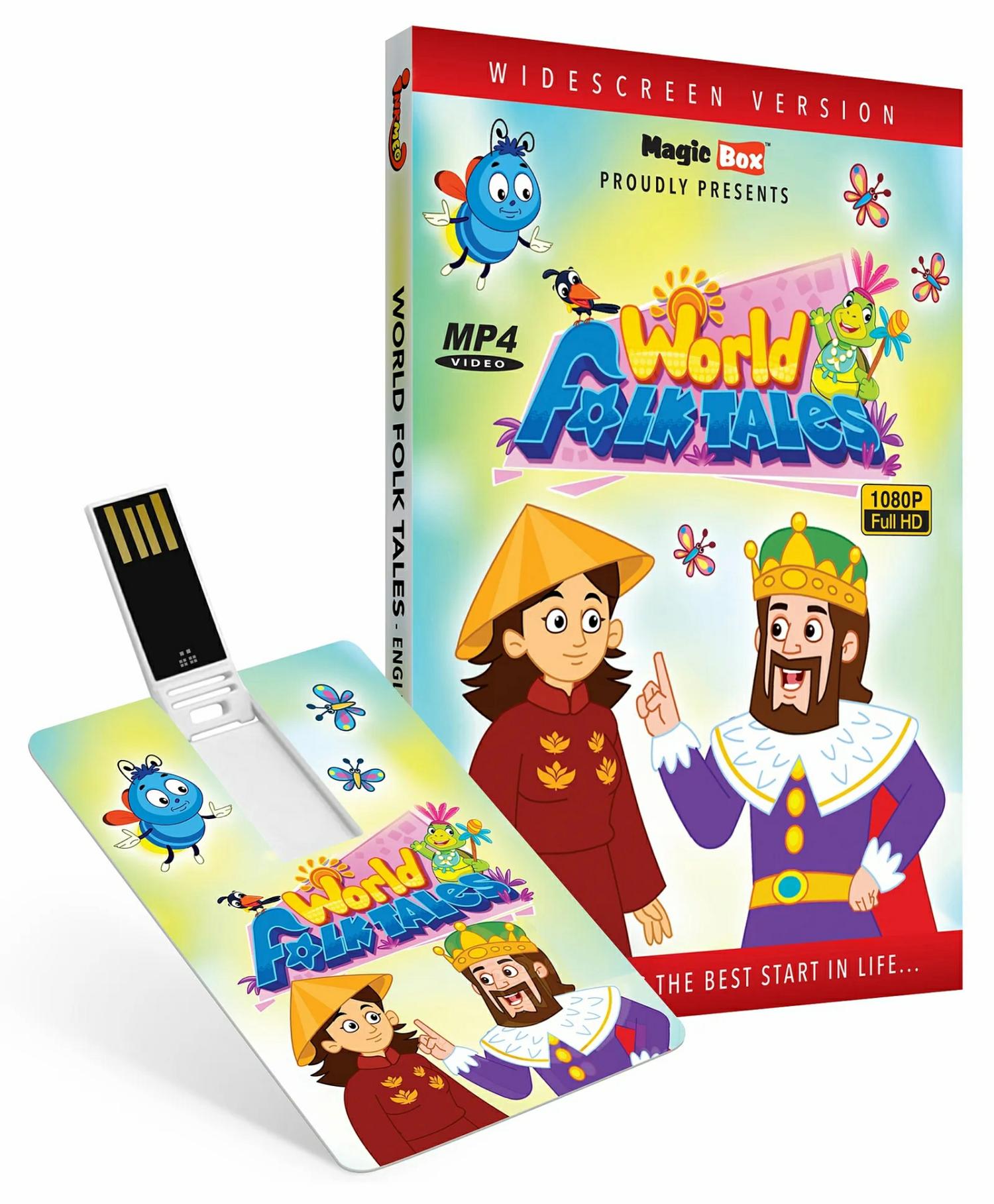 Inkmeo World Folk Tales 8 Gb Usb Pendrive Animated Movie – English  |   Cd’s & Movies Cd's & Movies Cd's & Movies