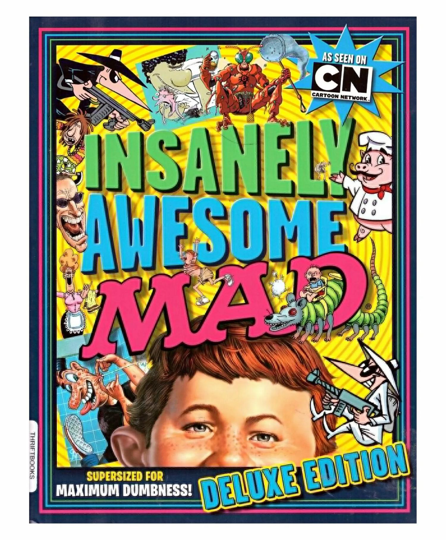 Insanely Awesome Mad Book – English  |   Comics & Graphic Books Comics & Graphic Books Comics & Graphic Books