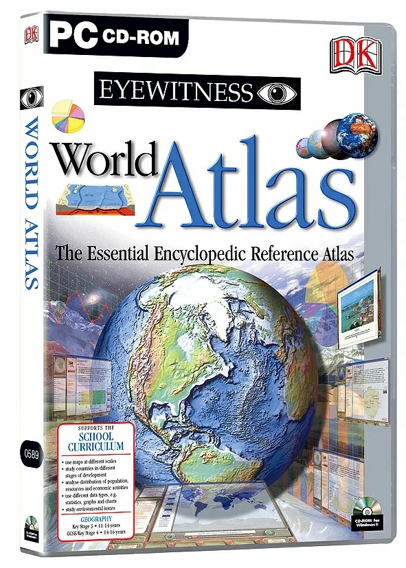 Interlude Technologies World Atlas – Pc Cd Rom  |   Cd’s & Movies Cd's & Movies Cd's & Movies