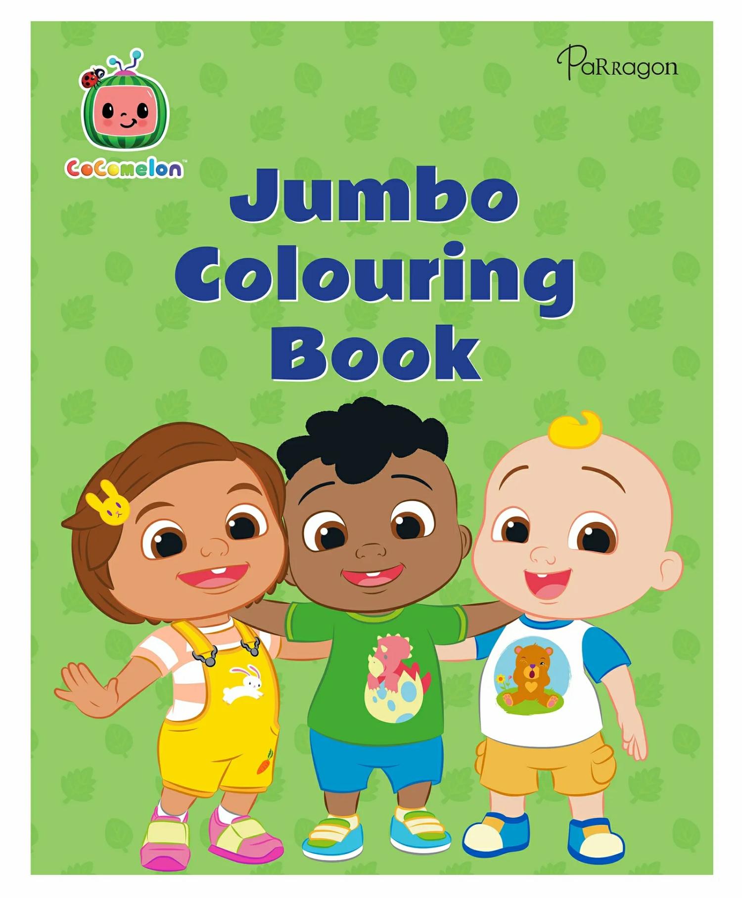 Jumbo Colouring Book – English  |   Drawing & Coloring Book Drawing & Coloring Book Drawing & Coloring Book