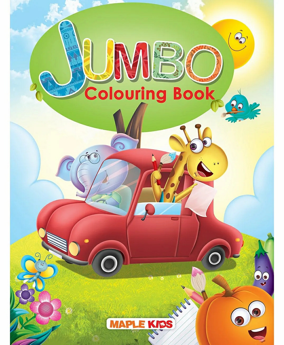 Jumbo Colouring Book – English  |   Drawing & Coloring Book Drawing & Coloring Book Drawing & Coloring Book