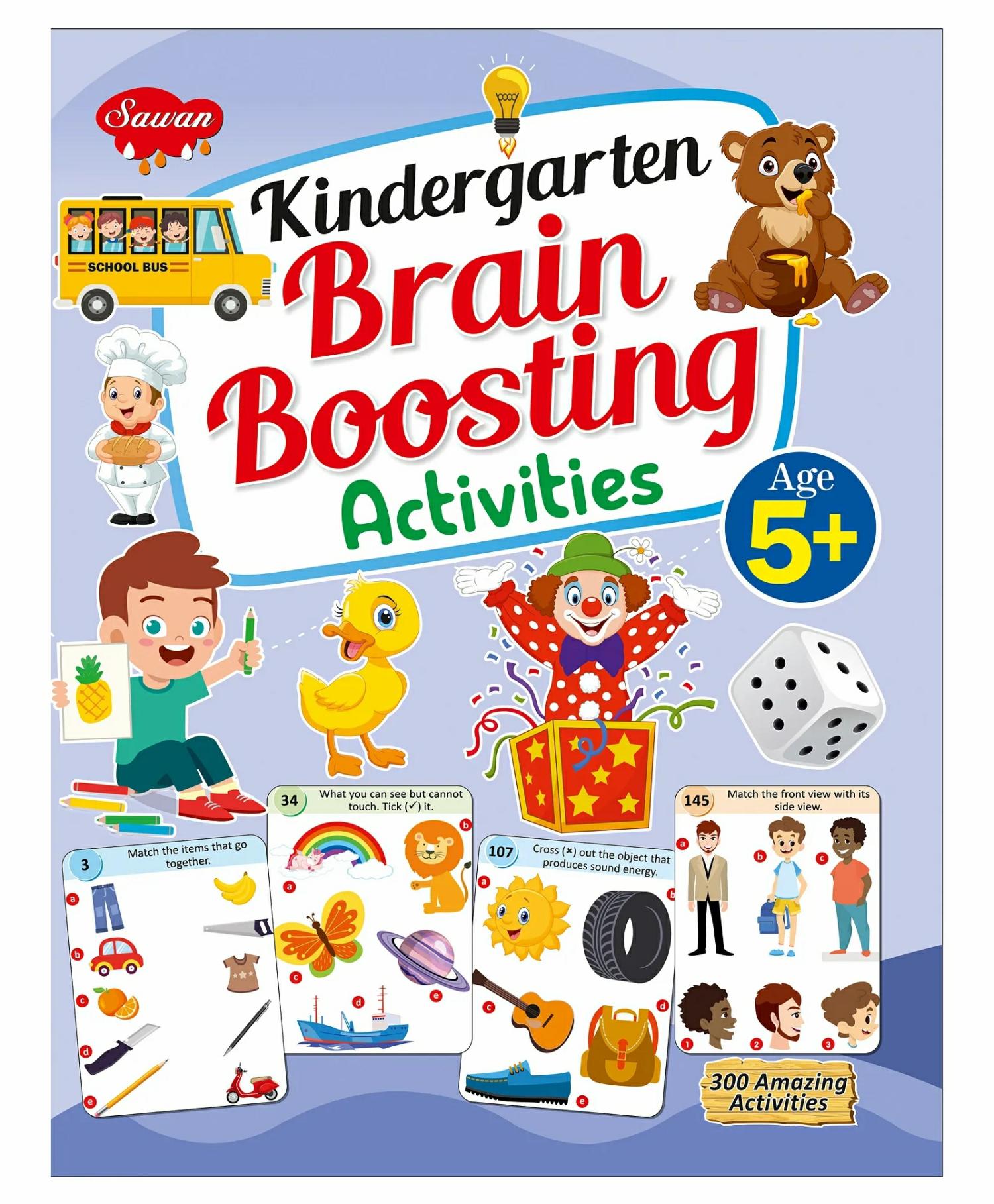 Kindergarten Brain Boosting Activities Book 5 – English  |   Crafts, Hobbies & Activity Books Crafts, Hobbies & Activity Books Crafts