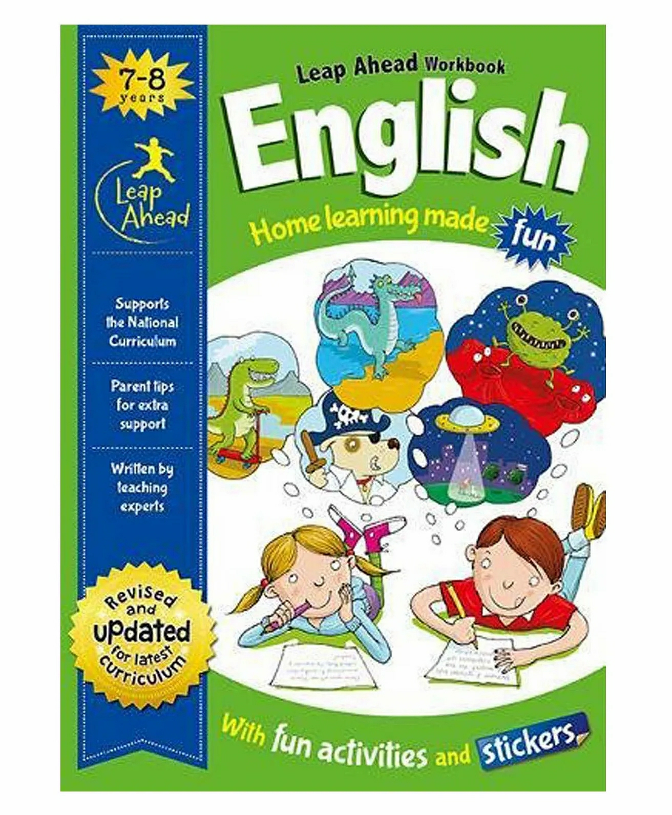 Leap Ahead Workbook English  |   Sticker Books Sticker Books Sticker Books