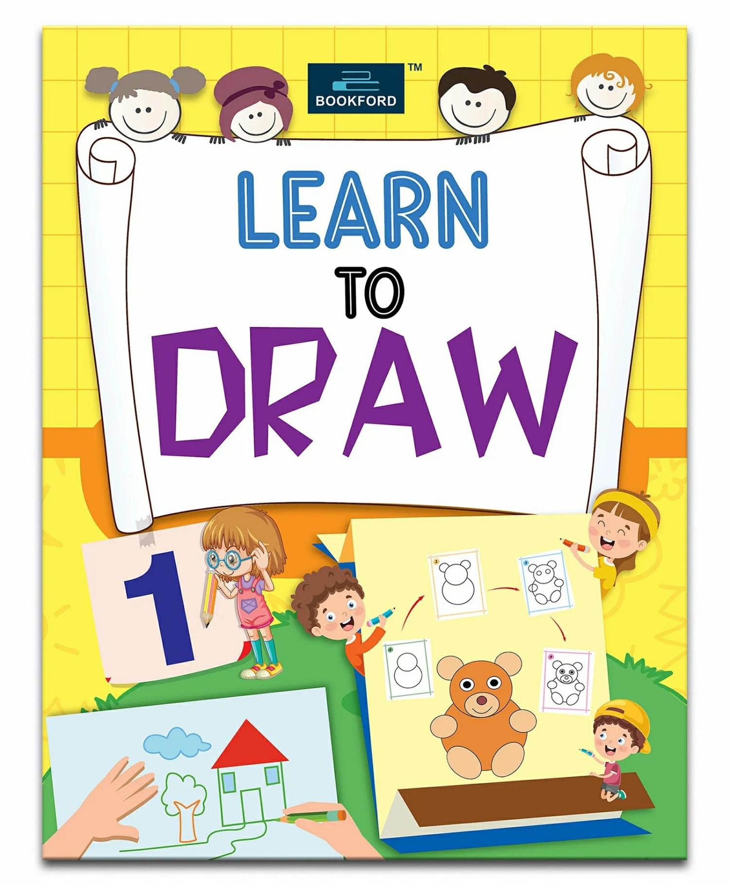 Learn To Draw Colouring Book – English  |   Crafts, Hobbies & Activity Books Crafts, Hobbies & Activity Books Crafts