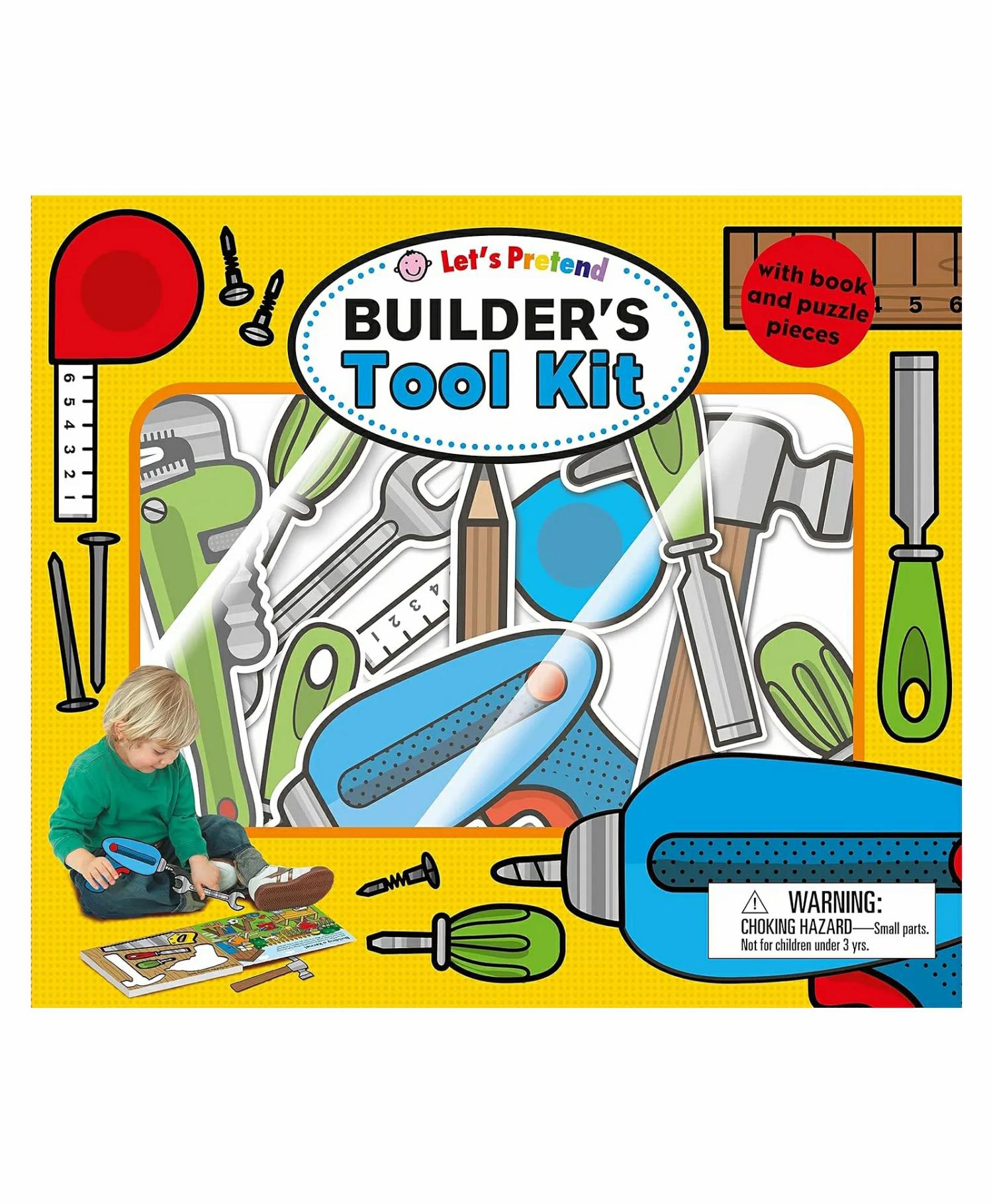 Let’S Pretend Builders Tool Kit Activity Book By Roger Priddy – English  |   Board Books Board Books Board Books