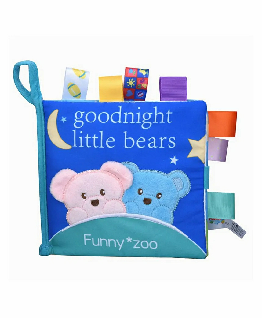 Little Baby Adventure Cloth Toy Books For Babies With Squeaky Sounds & Interactive Characters- Little Bear  |   Read & Learn Read & Learn Read & Learn