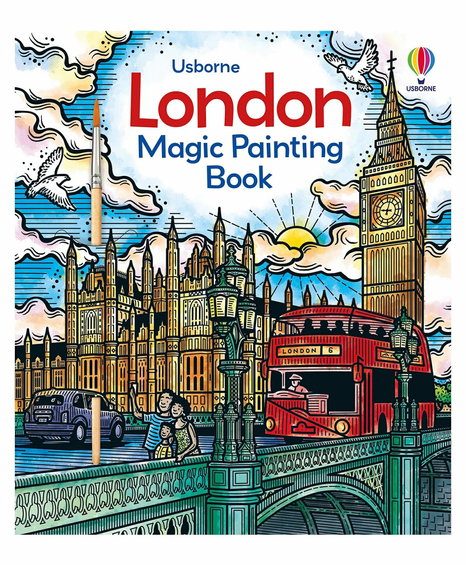 London Magic Painting Book – English  |   Drawing & Coloring Book Drawing & Coloring Book Drawing & Coloring Book