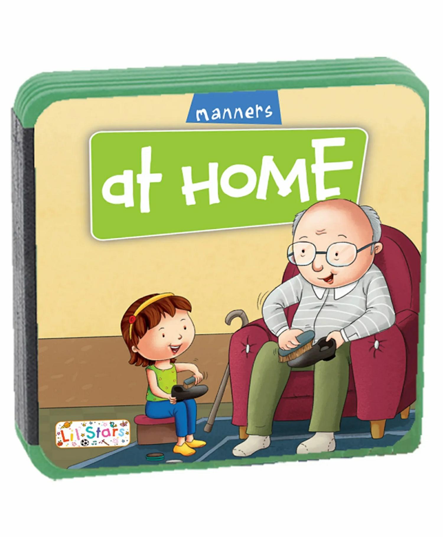 Manners At Home Foam Book – English  |   Board Books Board Books Board Books