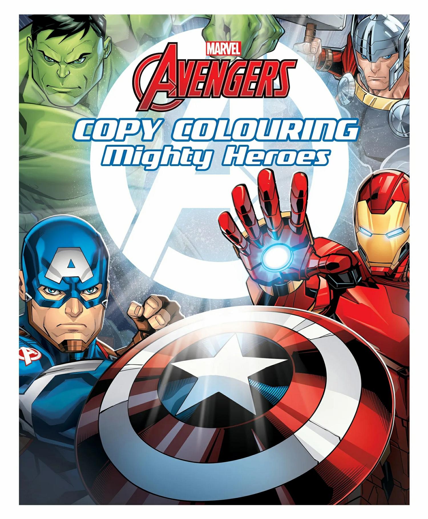 Marvel Avengers Copy Colouring Mighty Heroes Colouring Book – 24 Pages  |   Drawing & Coloring Book Drawing & Coloring Book Drawing & Coloring Book