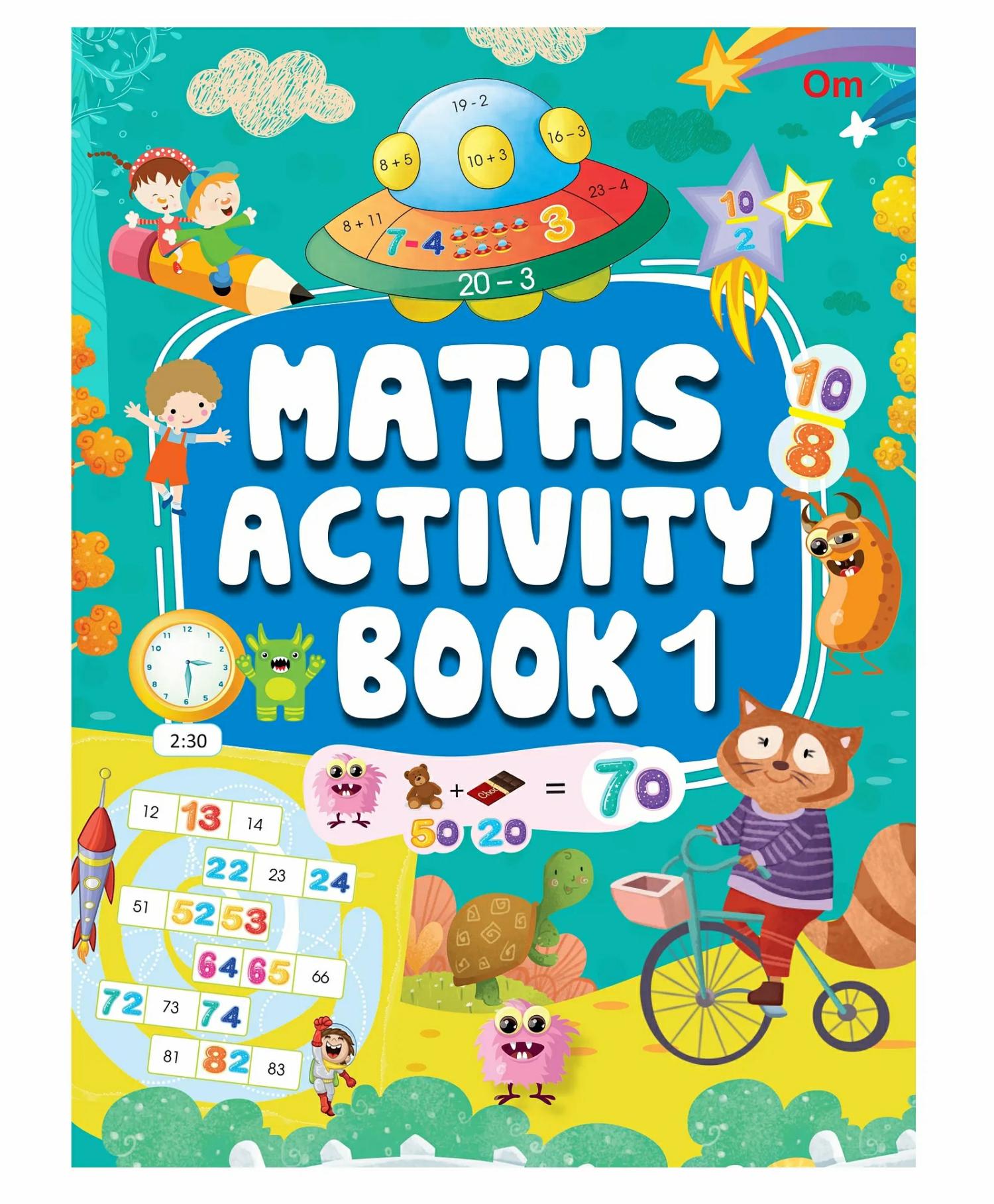 Maths Activity Book 1 – English  |   Read & Learn Read & Learn Read & Learn