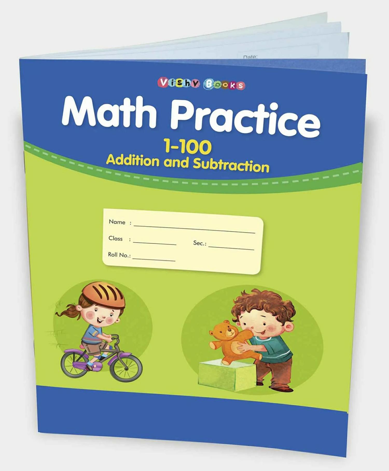 Maths Practice Book  – English  |   Read & Learn Picture Books Picture Books