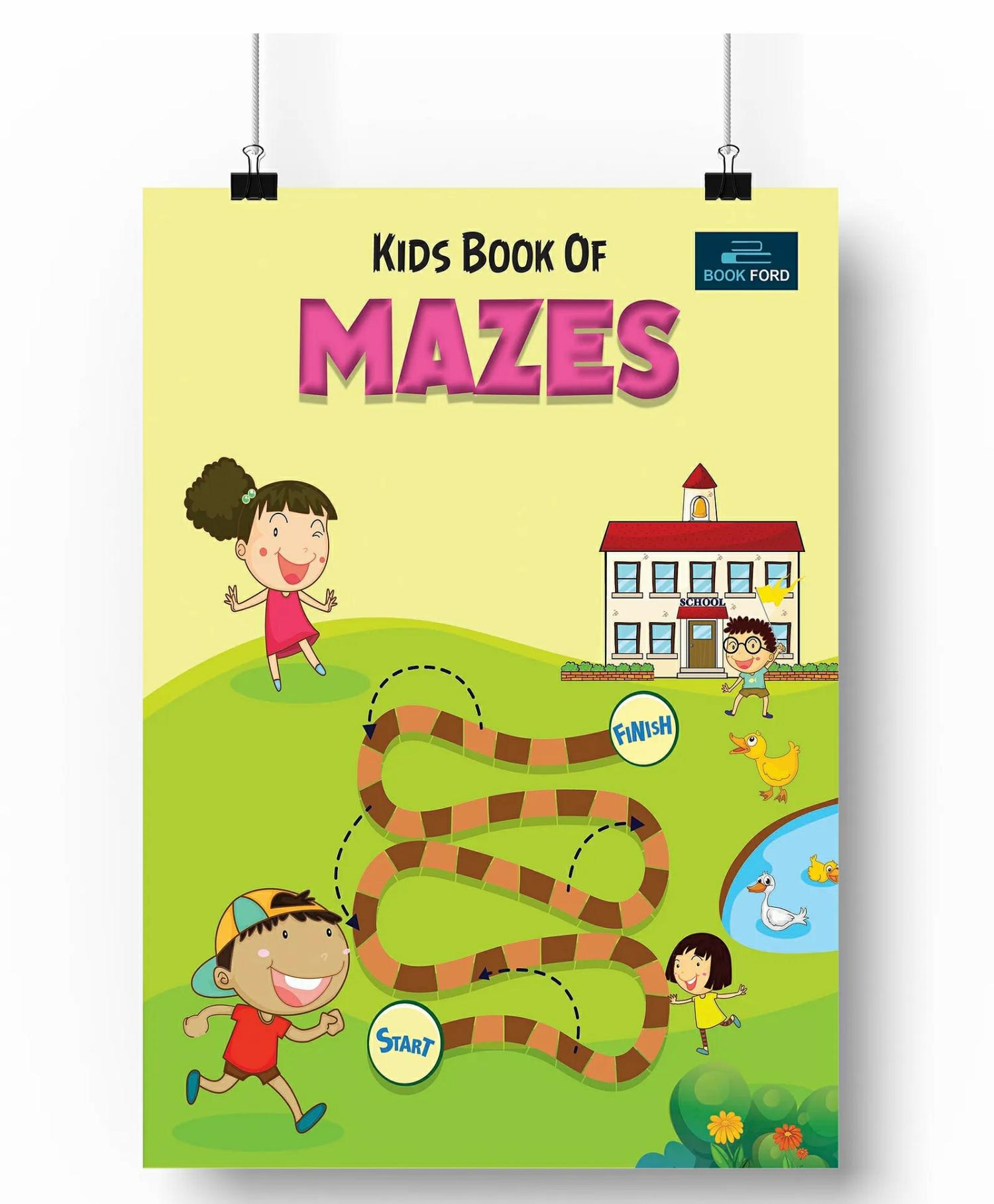 Mazes Book For Kids – English  |   Read & Learn Read & Learn Read & Learn