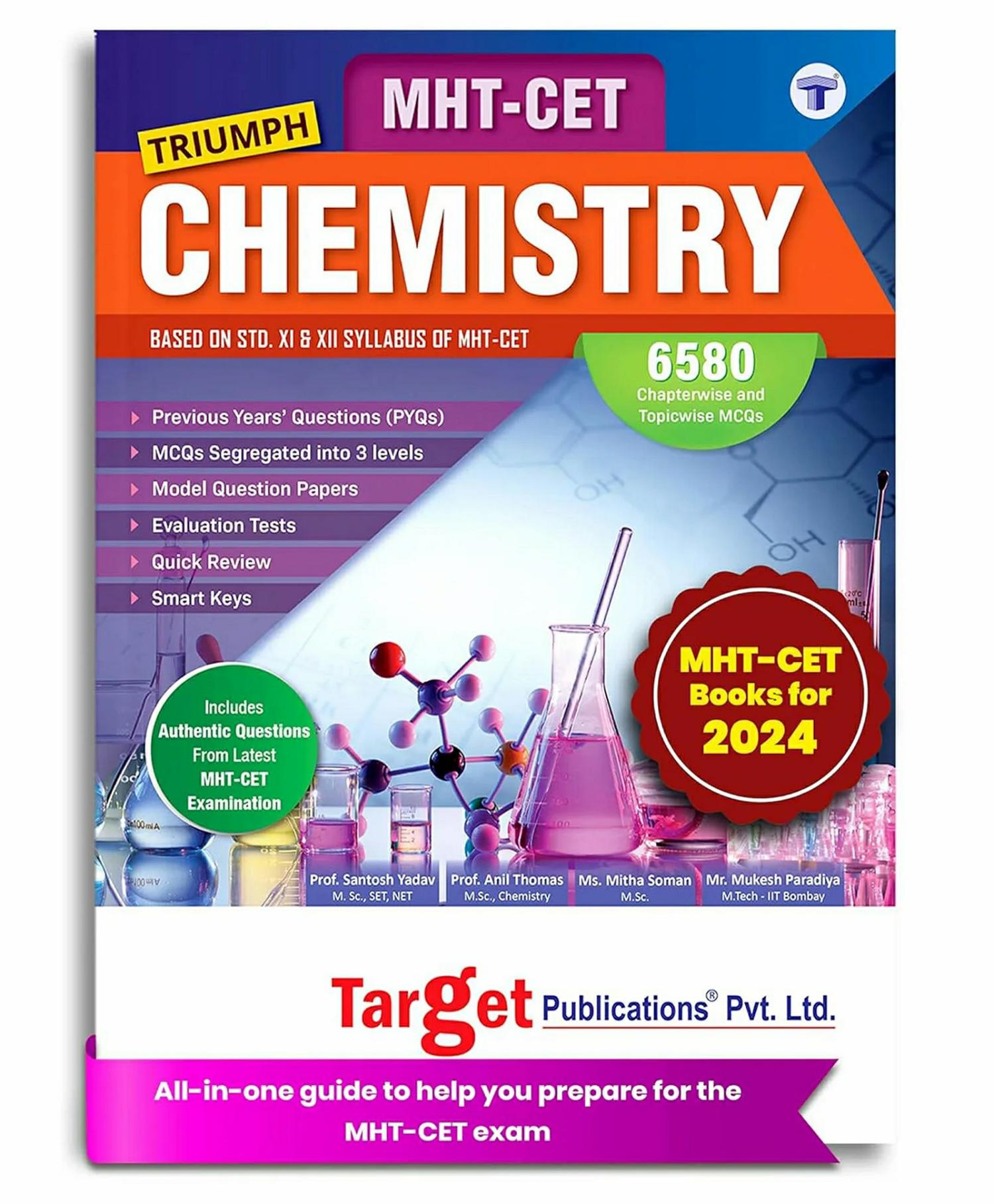 Mht-Cet Triumph Chemistry Notes (New) – English  |   Academic Books Academic Books Academic Books