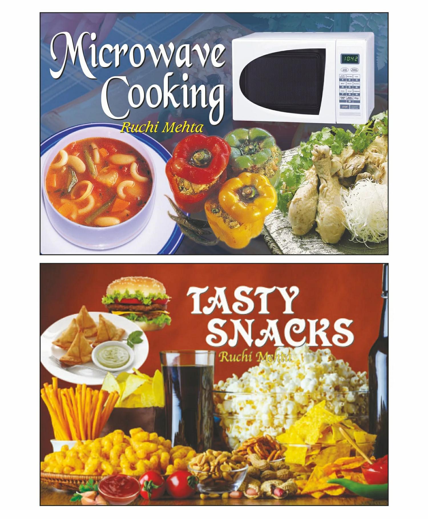 Microwave Cooking And Tasty Snacks Pack Of 2 – English  |   Pregnancy & Parenting Books Pregnancy & Parenting Books Pregnancy & Parenting Books