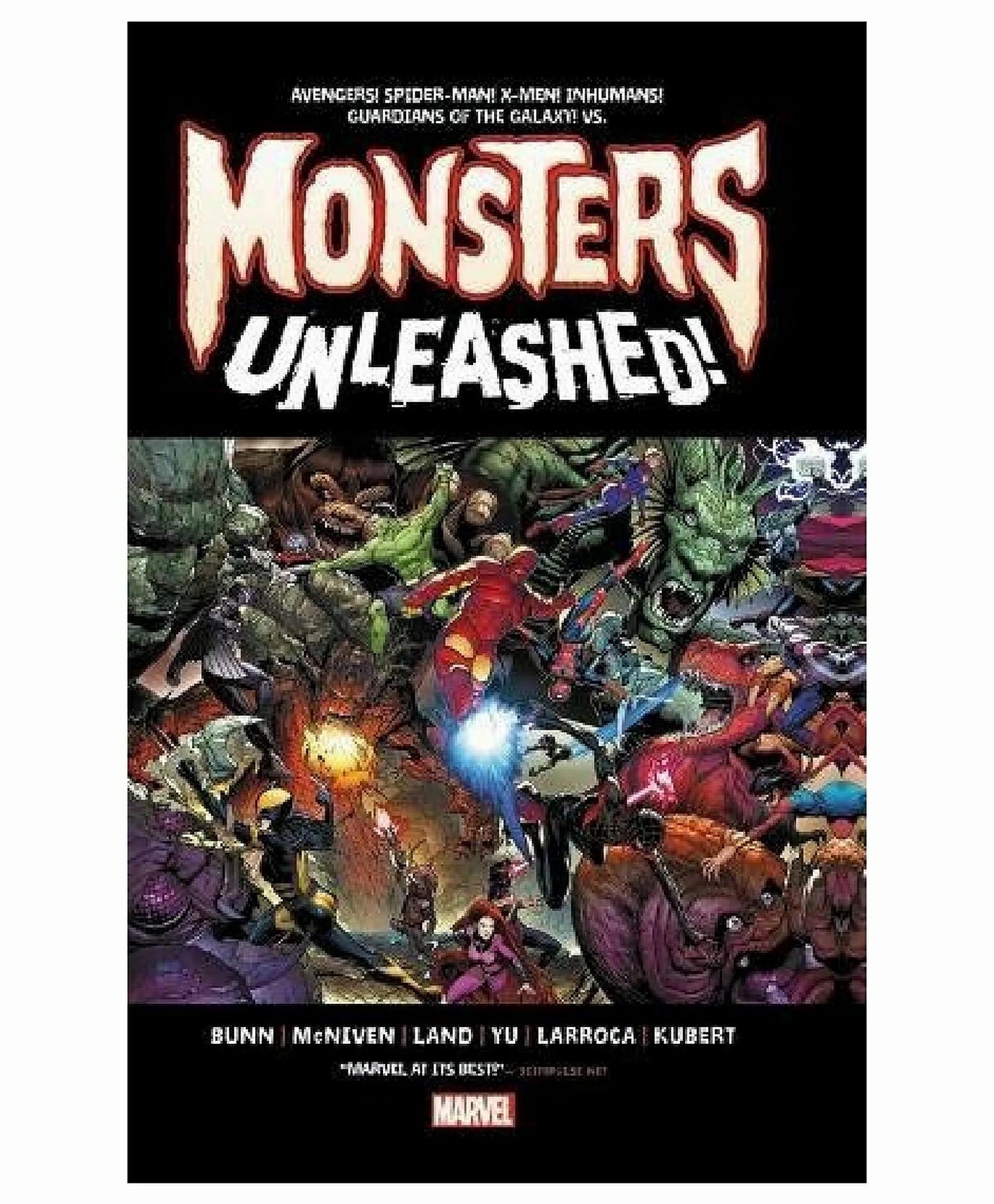 Monster Unleased Comic Book Monster Size – English  |   Comics & Graphic Books Comics & Graphic Books Comics & Graphic Books