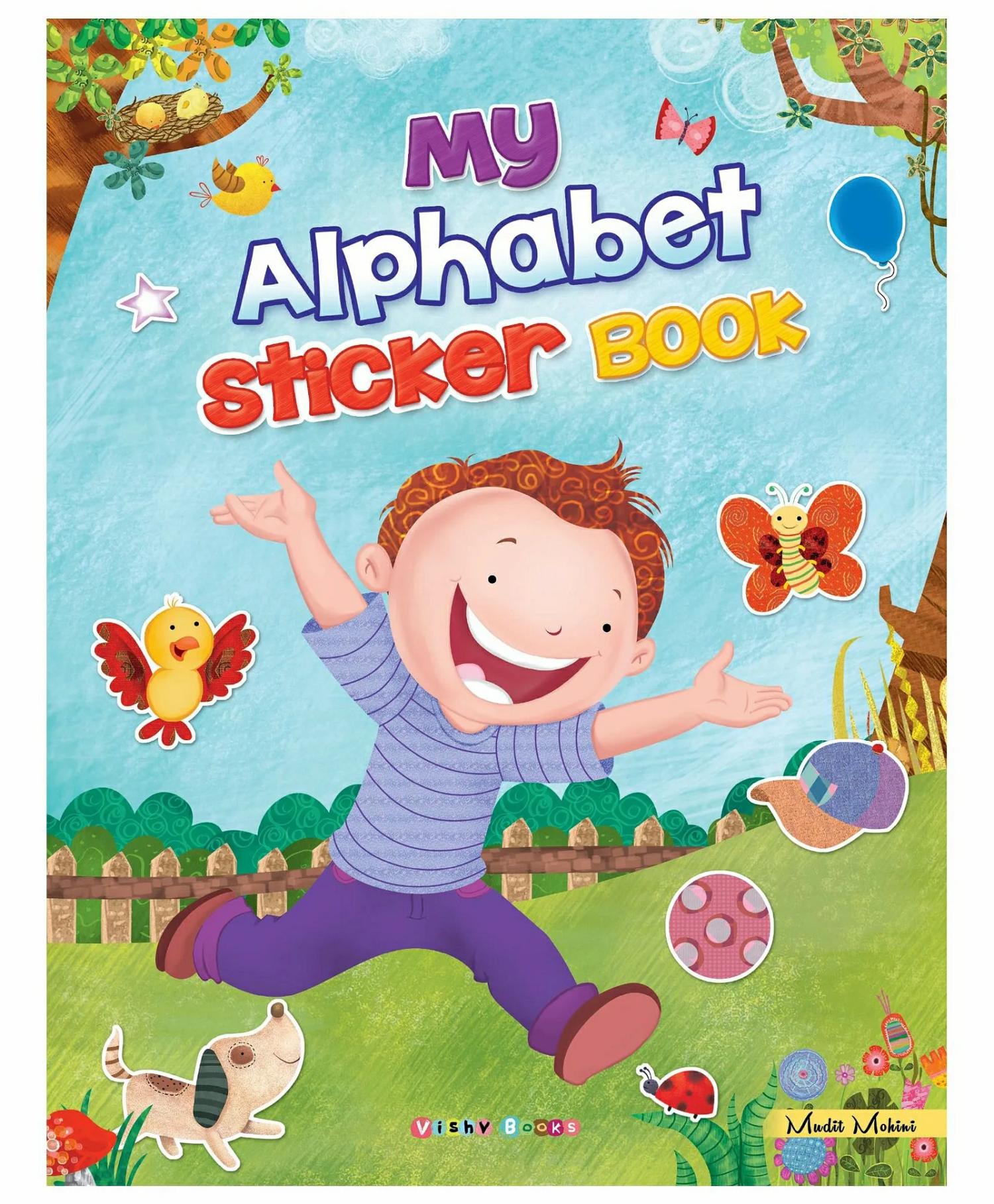 My Alphabet Sticker Book – English  |   Sticker Books Sticker Books Read & Learn