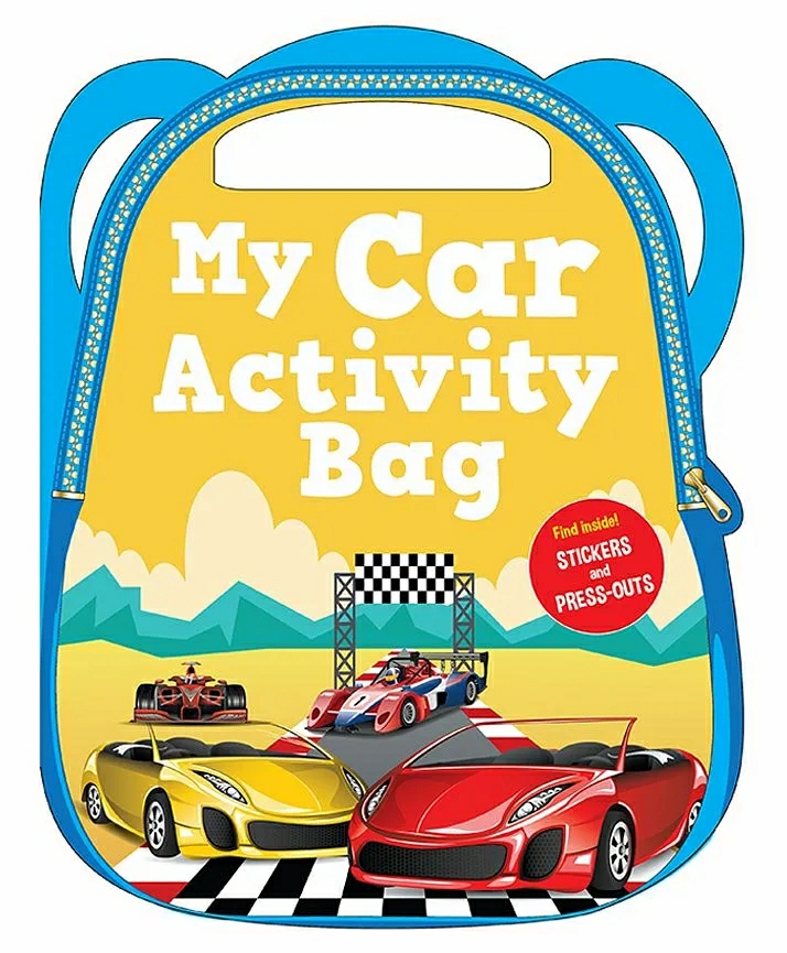 My Car Activity Bag Shaped Book – English  |   Crafts, Hobbies & Activity Books Crafts, Hobbies & Activity Books Crafts